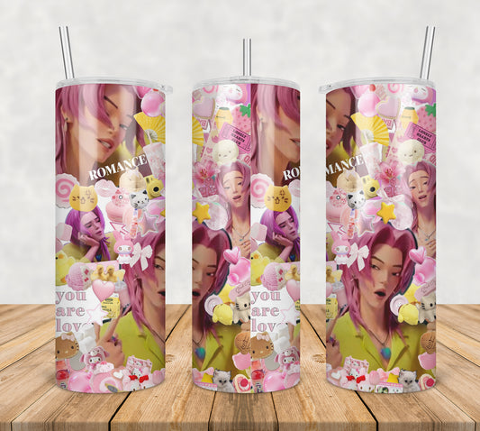 Romance saja tumbler png, romance tumbler png, saja boys tumbler png