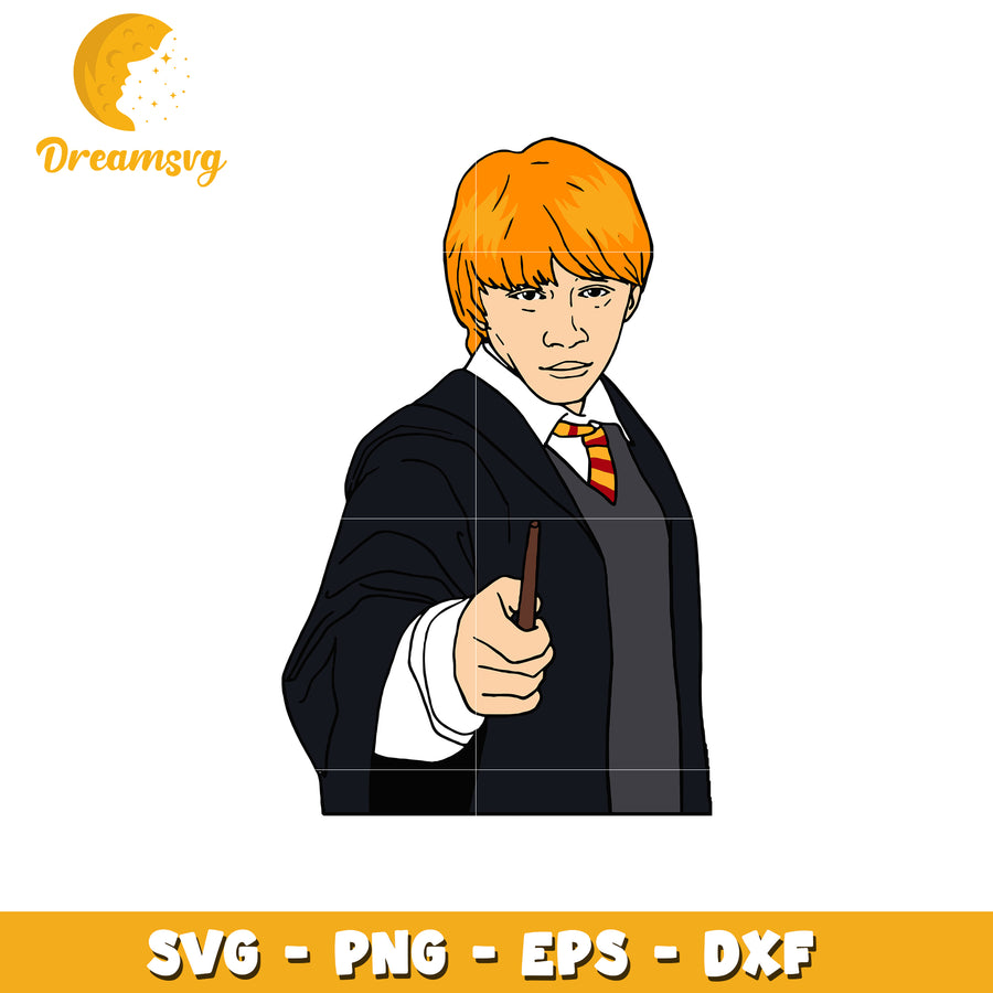 Ron Weasley PNG, SVG, EPS, DXF Download