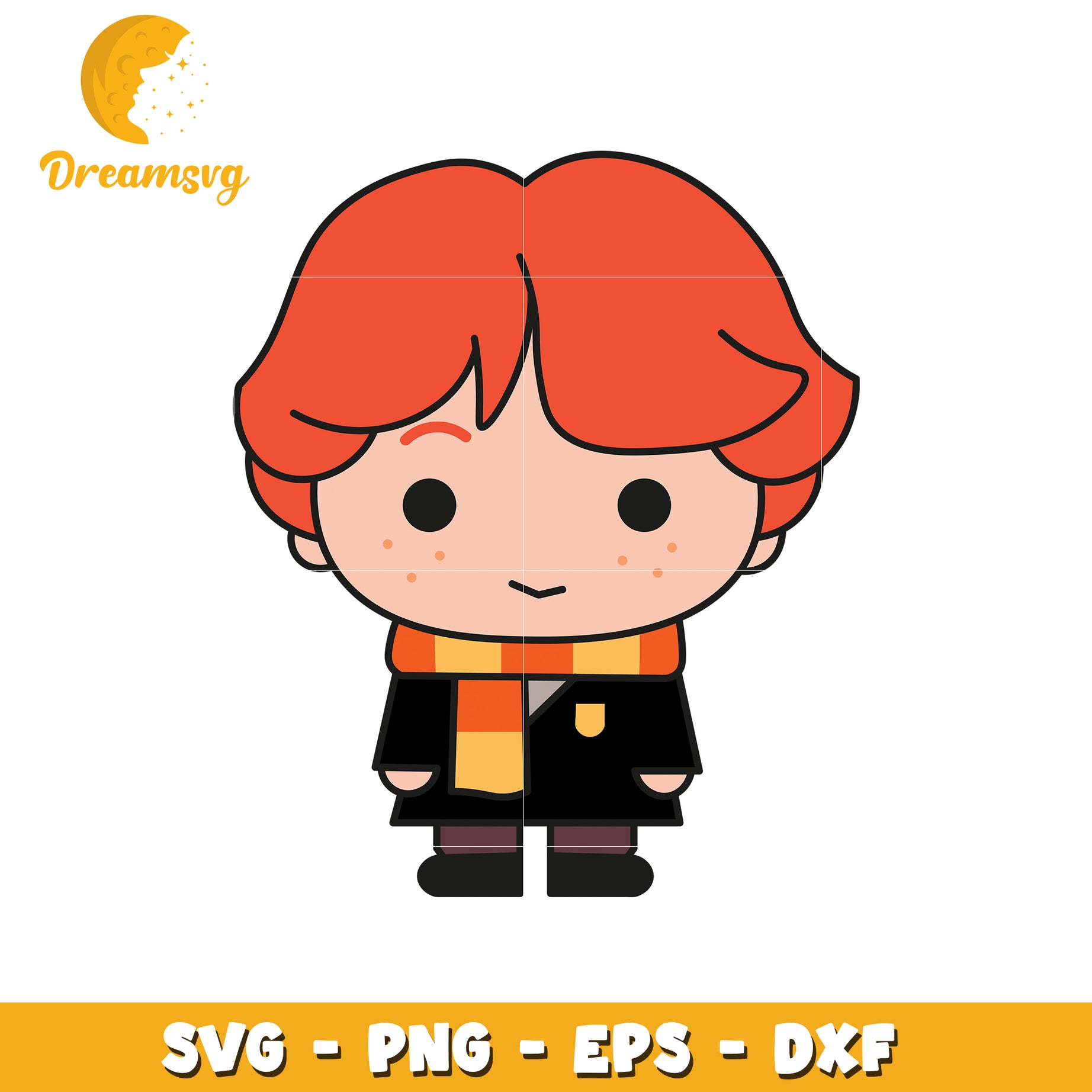 Ron Weasley SVG PNG EPS DXF