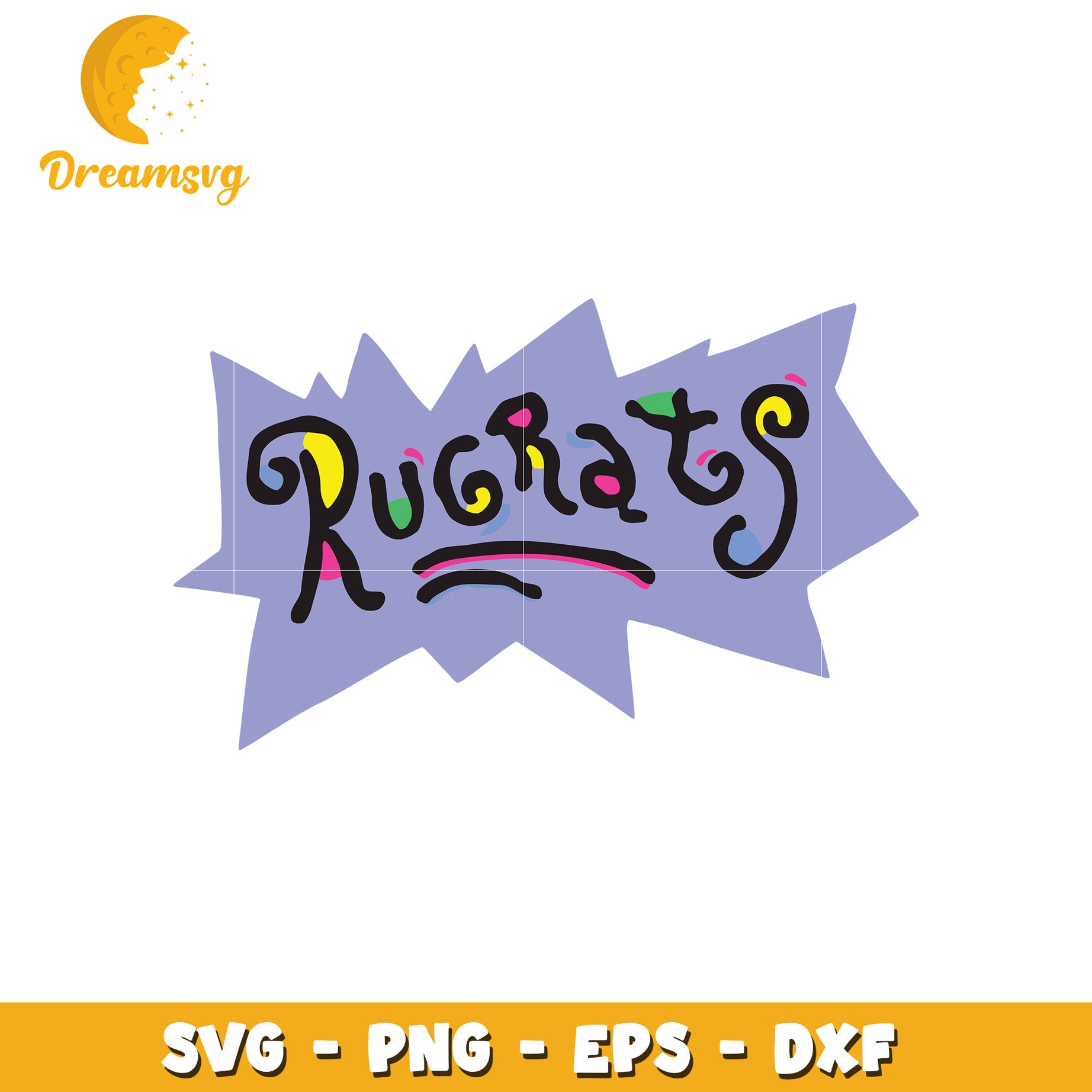 RuCrats Colorful SVG Design for Creative Projects and Crafts