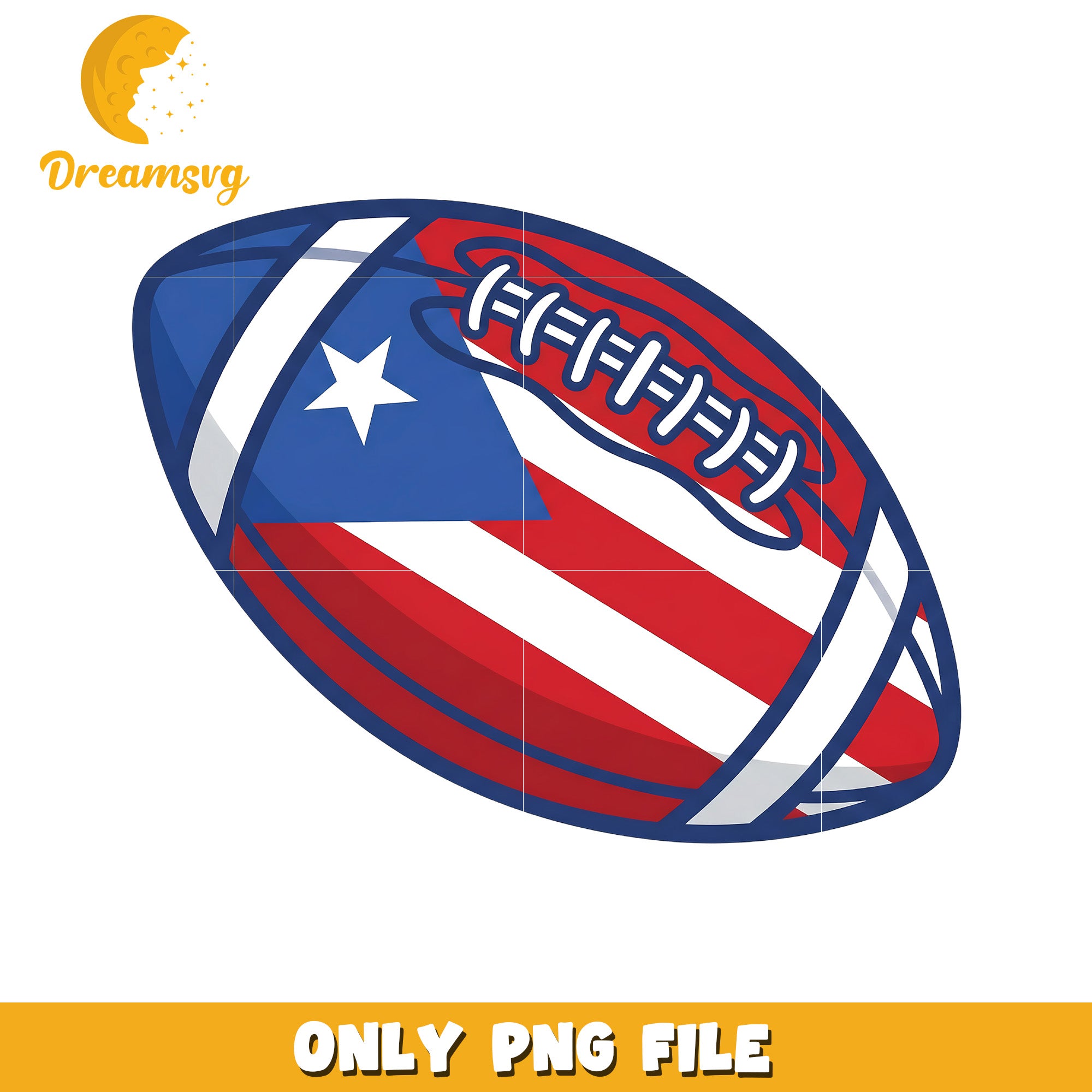 Rugby ball png, puerto rico nfl png, puerto rico flag png