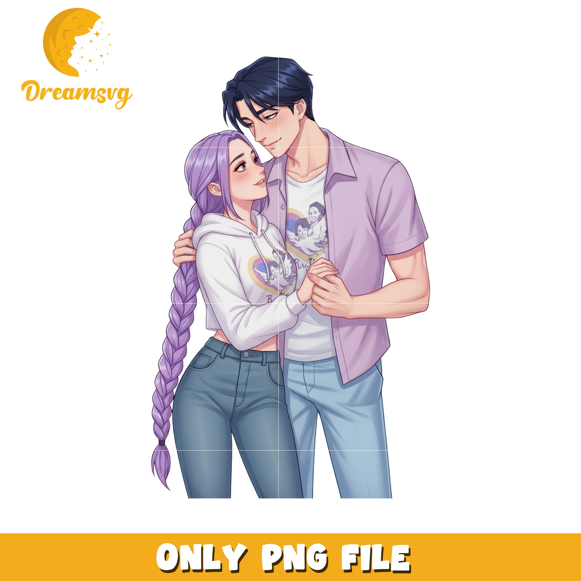 Rumi and jinu png, huntrix png, korean cartoons png – DreamSVG Store