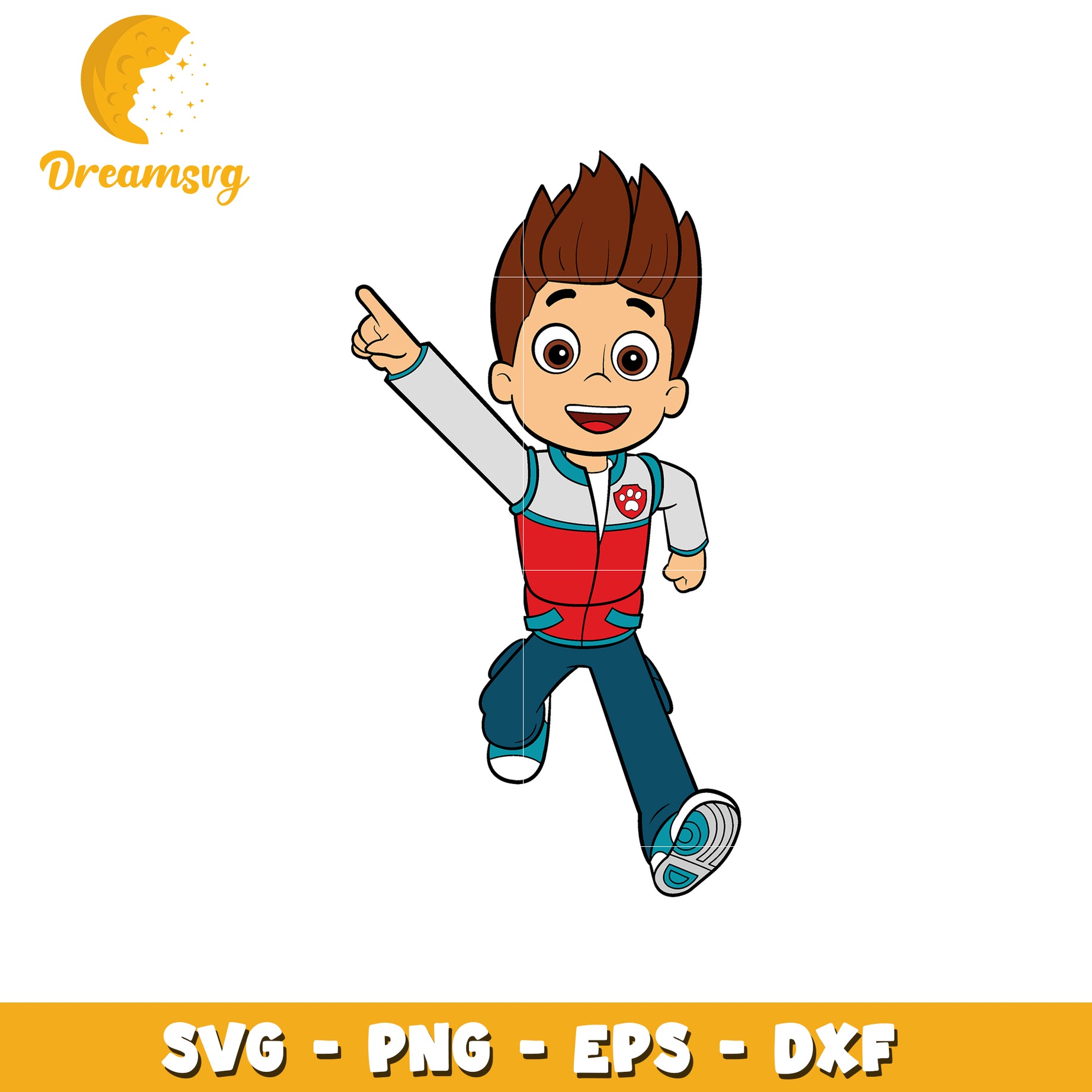 Ryder Paw Patrol SVG PNG EPS DXF