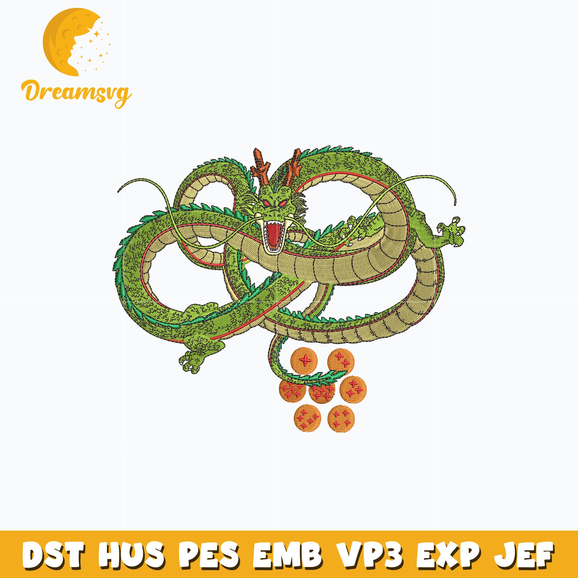 Shen long embroidery design – DreamSVG Store