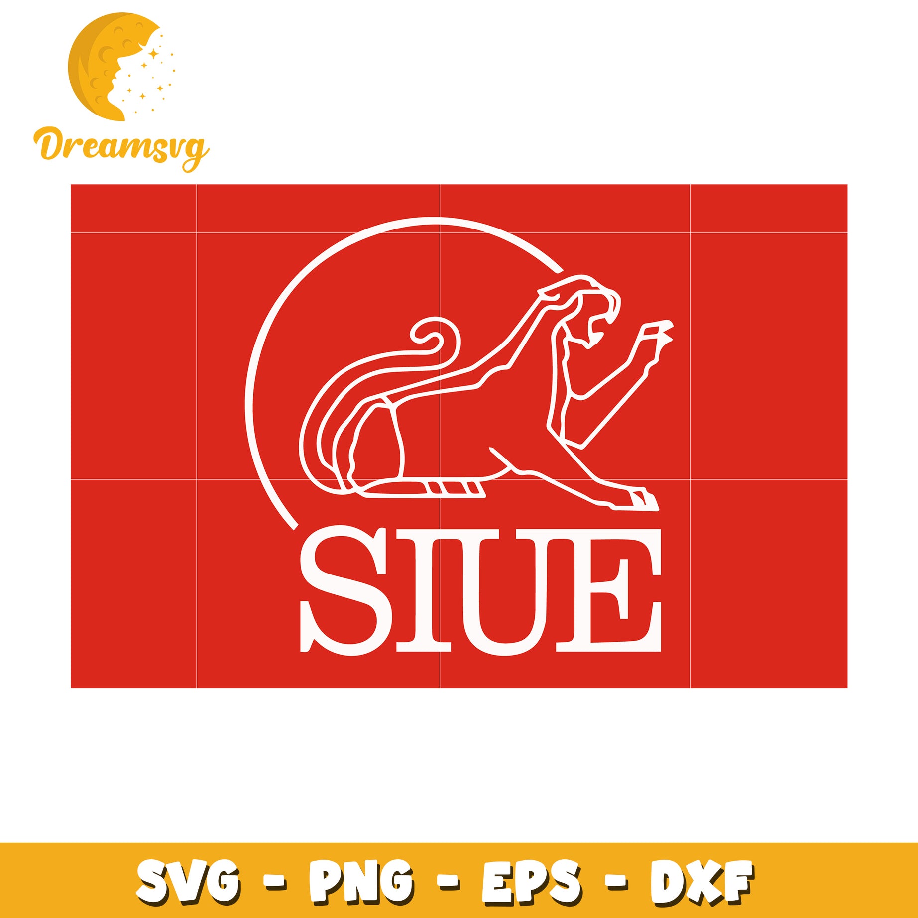 SIUE Logo SVG PNG EPS DXF Cut File