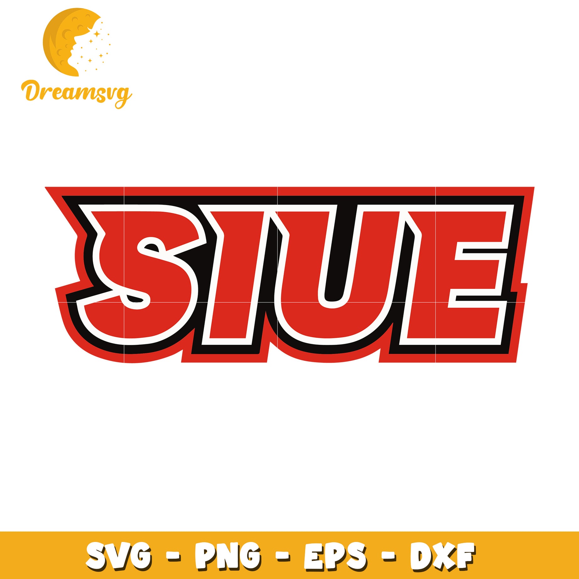 SIUE SVG PNG EPS DXF Cut File