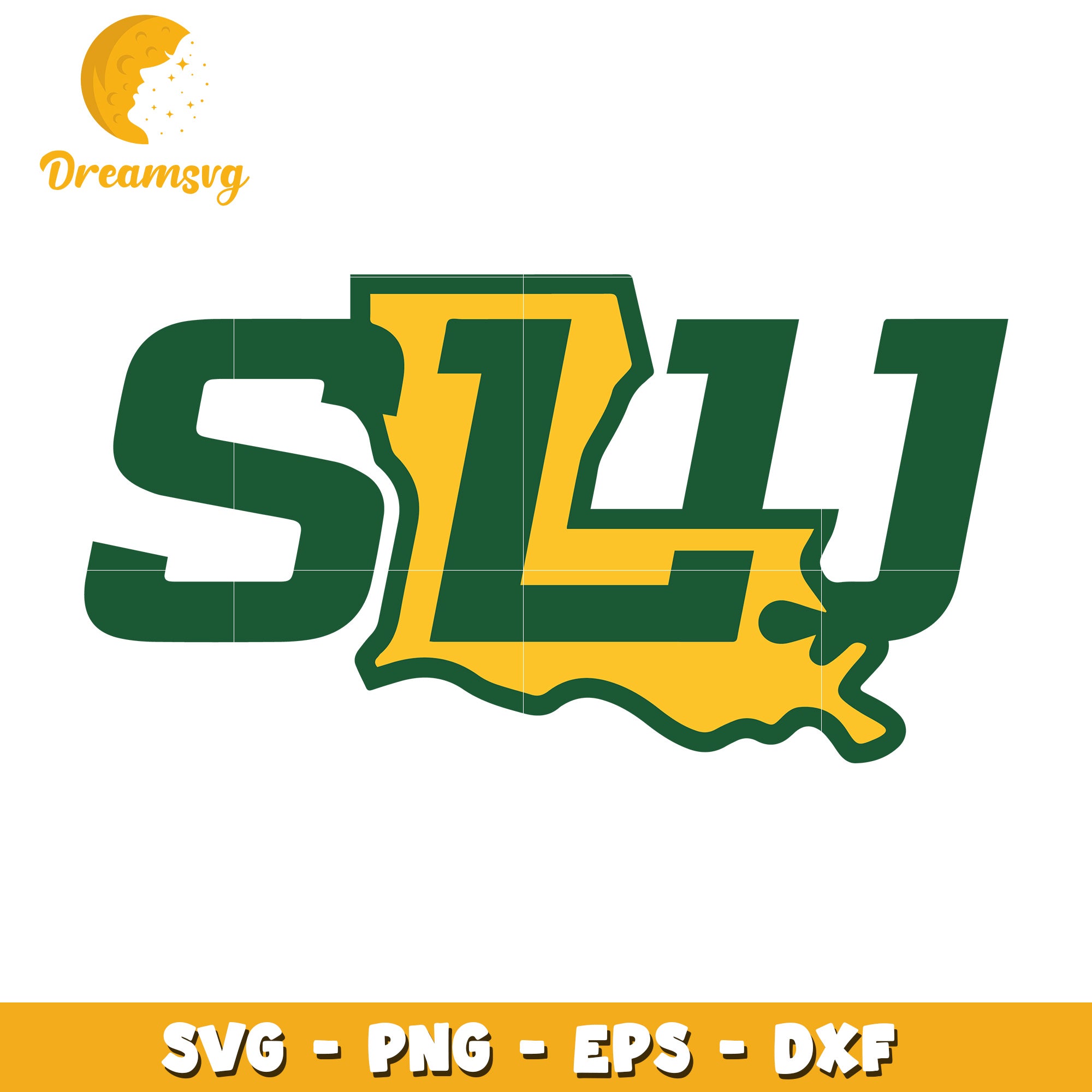 Slu Color Code SLU Louisiana SVG PNG EPS DXF Files – DreamSVG Store