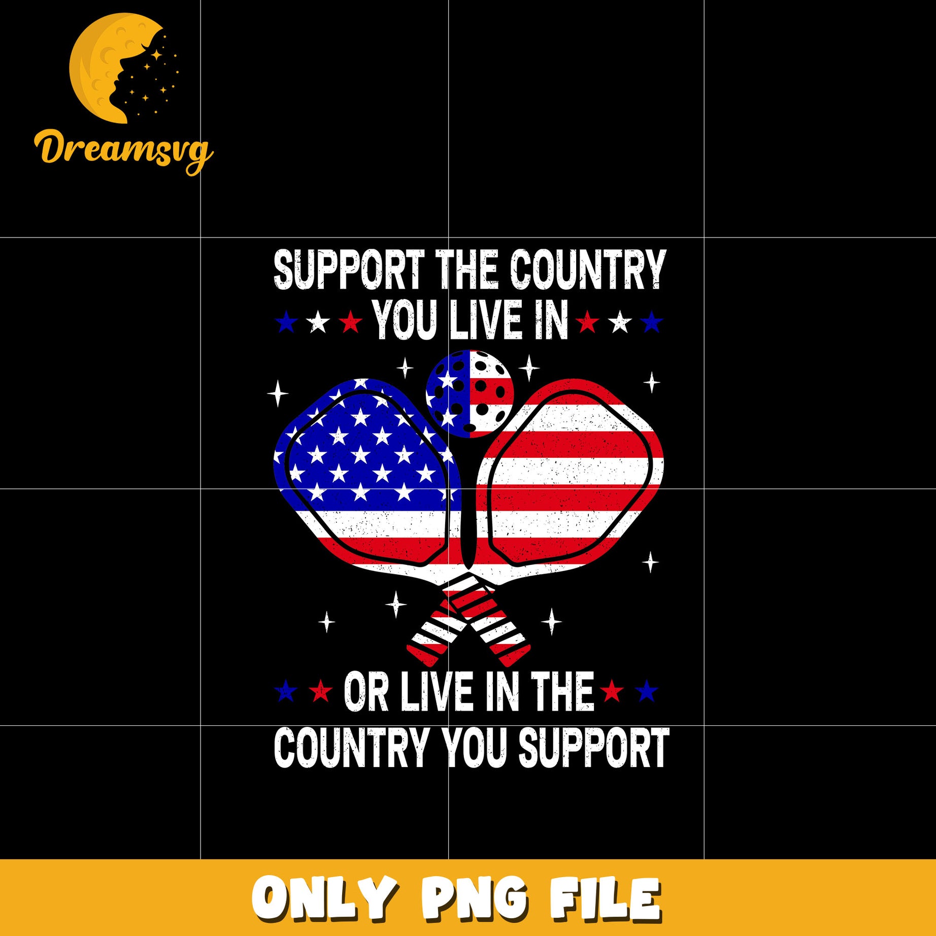 Support the country you live in Png