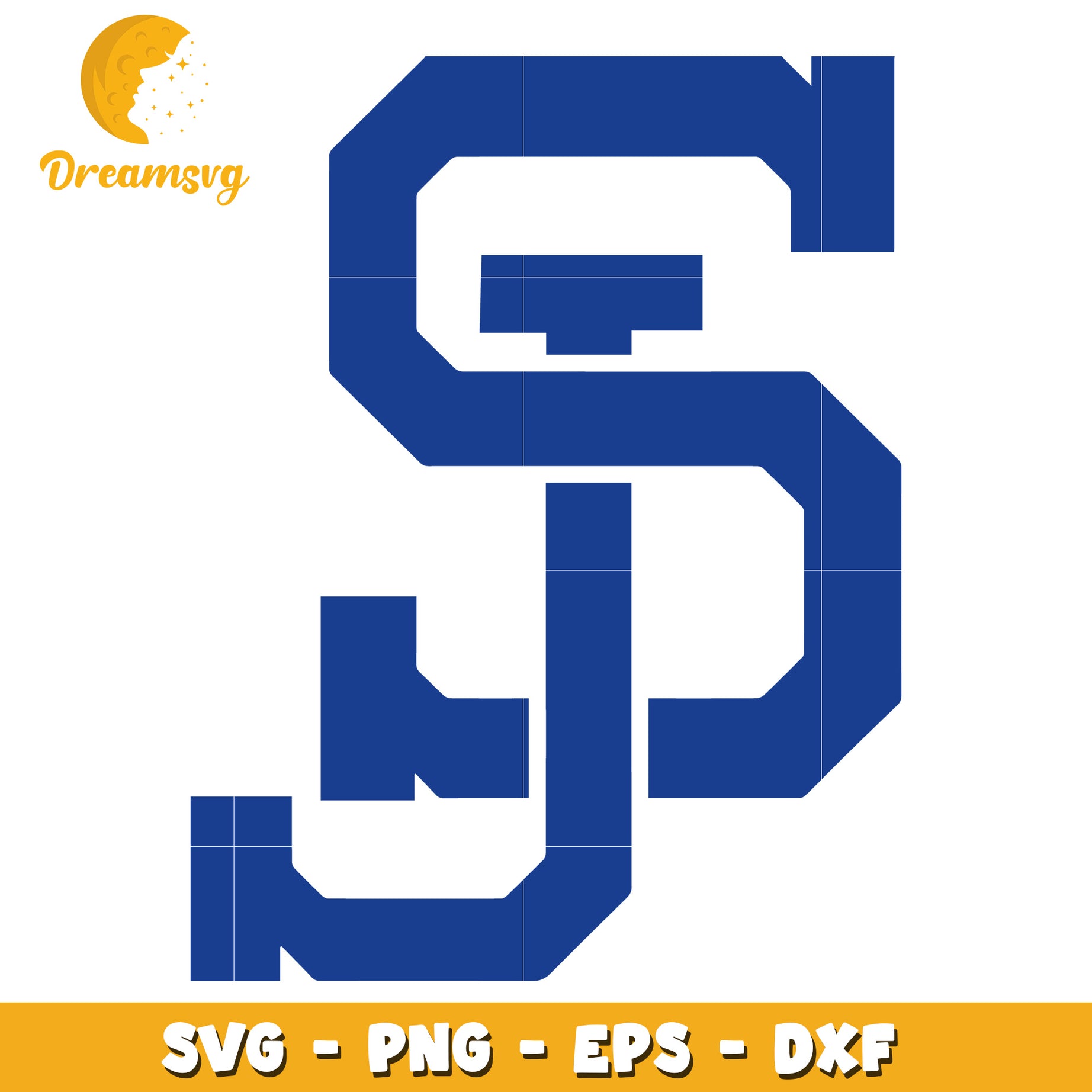 SVG Baseball Team Logo GS Design