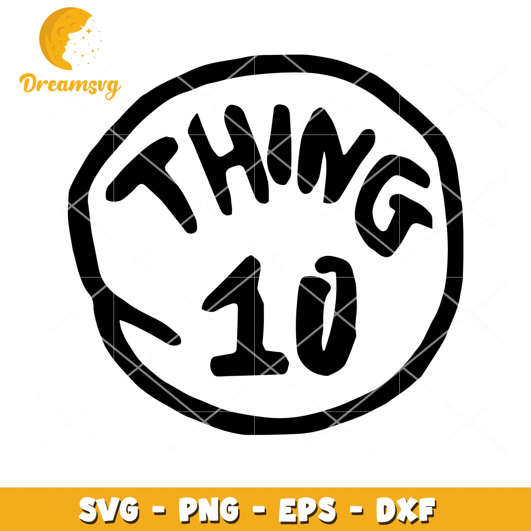 SVG File Thing 10 Fun Design for Crafts and Projects Download