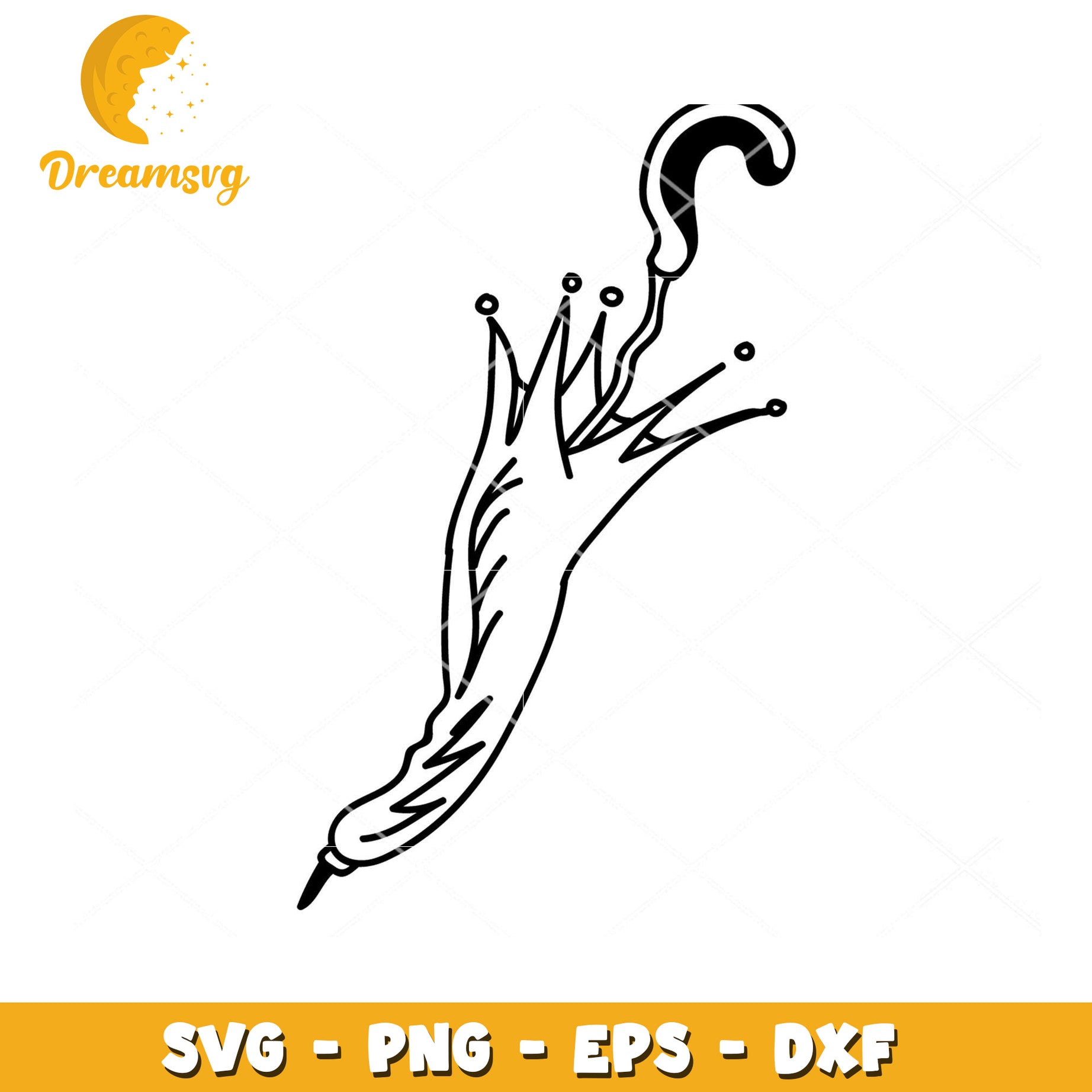 SVG Umbrella Clipart Instant Download