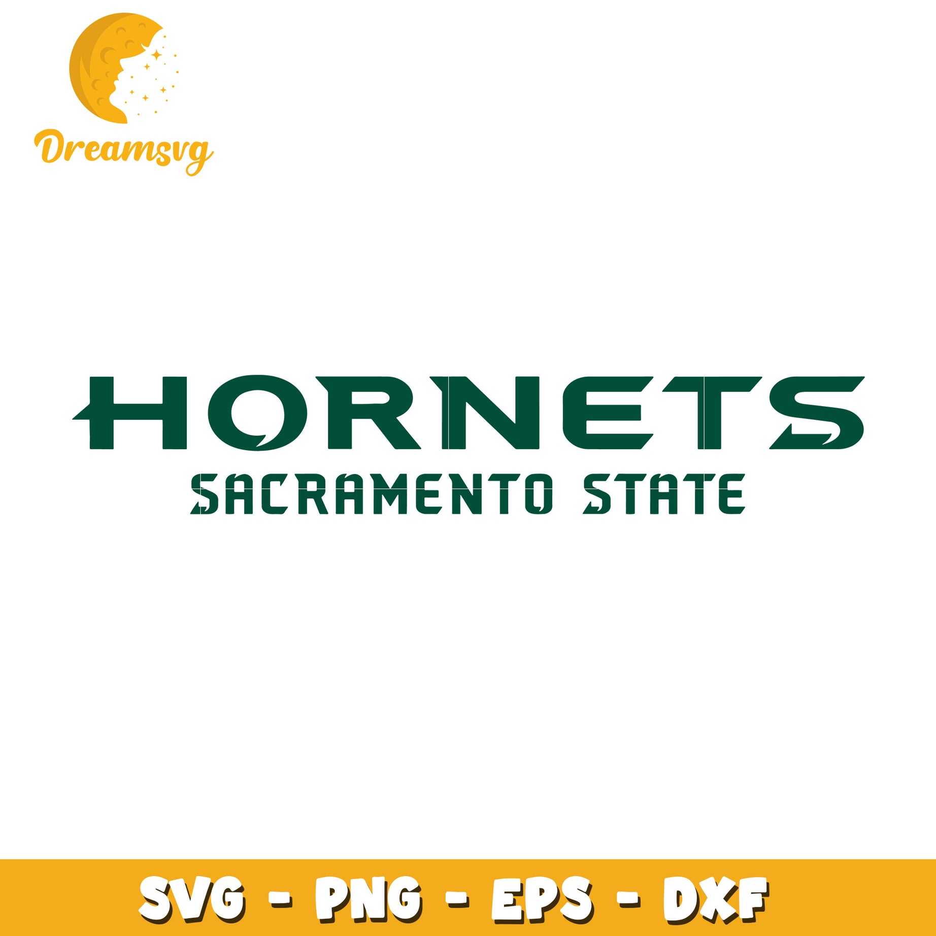 Sacramento State Hornets SVG PNG EPS DXF