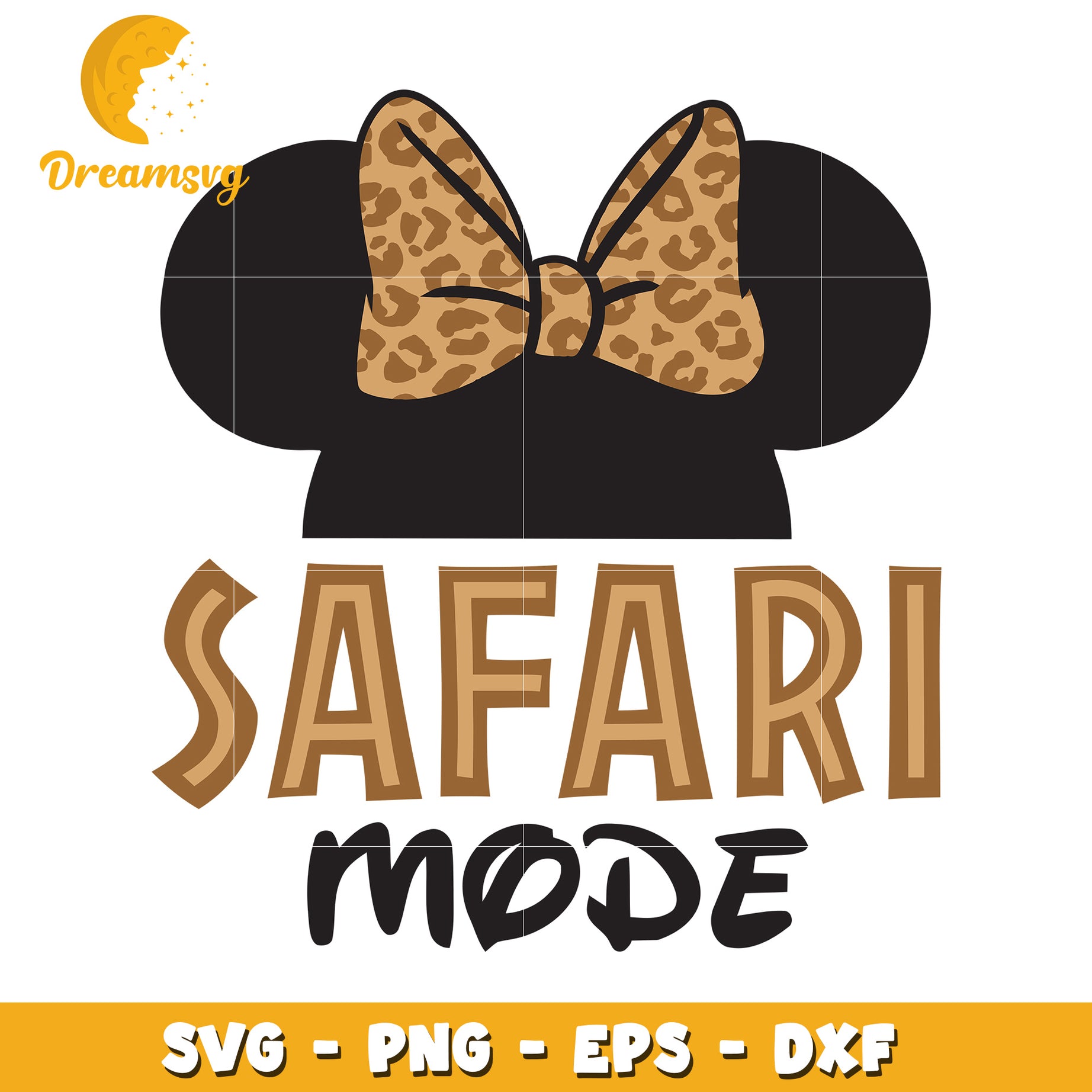 Safari Mode SVG PNG EPS DXF Cut File