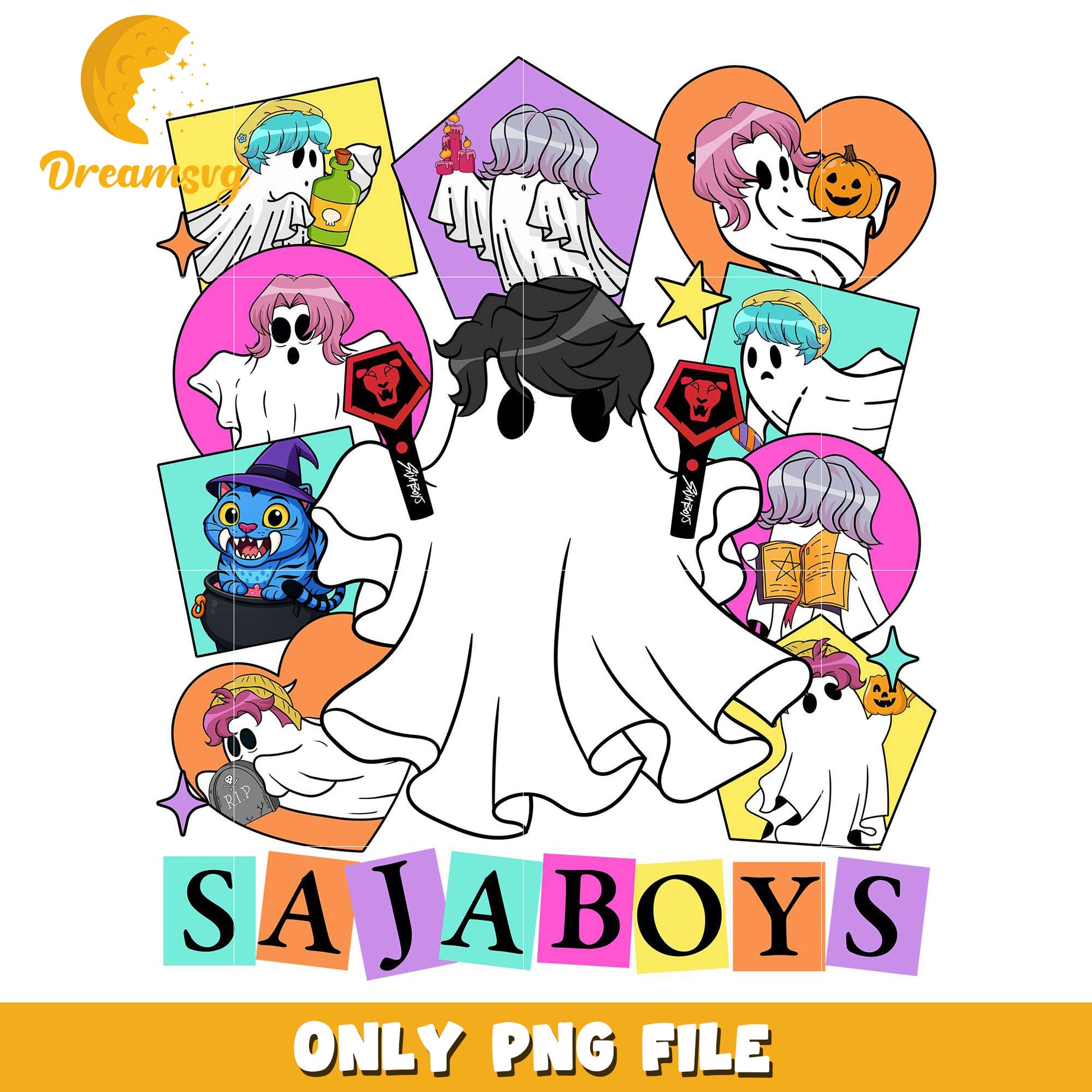 Saja Boys Spooky Era Halloween png, halloween pumpkin​​ png, spirit halloween​​ png