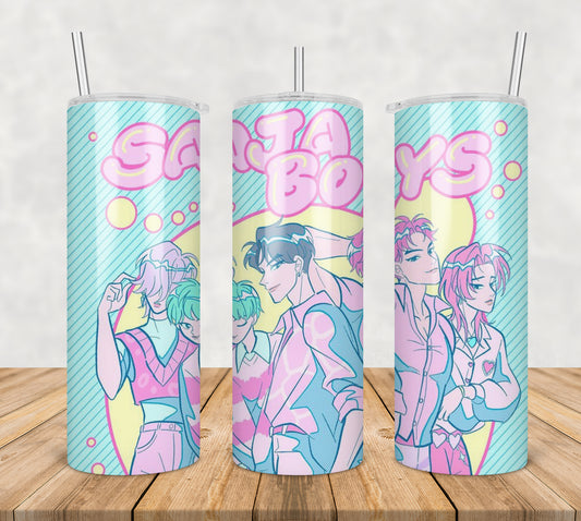 Saja boys band tumbler png, saja boys tumbler png, saja boys group tumbler png