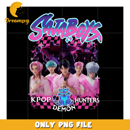 Saja boys demon hunter png, korean anime​ png, hip hop band png