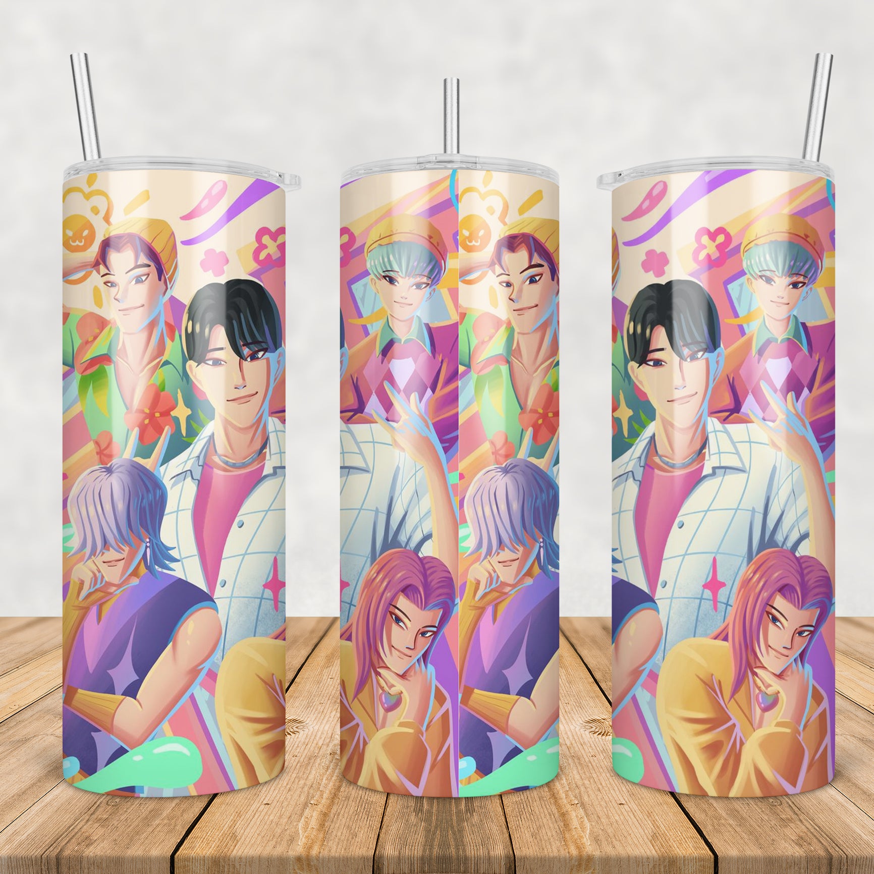Saja boys members design tumbler png, saja boys tumbler png, saja boys lineup tumbler png (2)