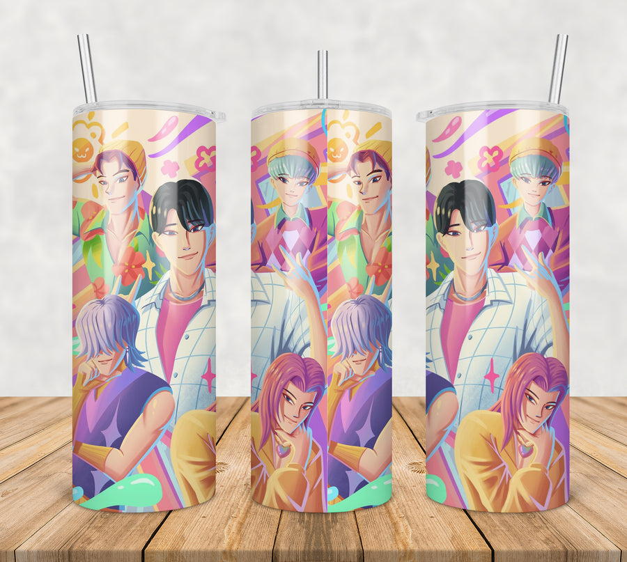 Saja boys members design tumbler png, saja boys tumbler png, saja boys lineup tumbler png (2)
