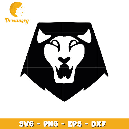 Saja lion head logo svg, huntrix and saja svg, kpop cartoon song svg
