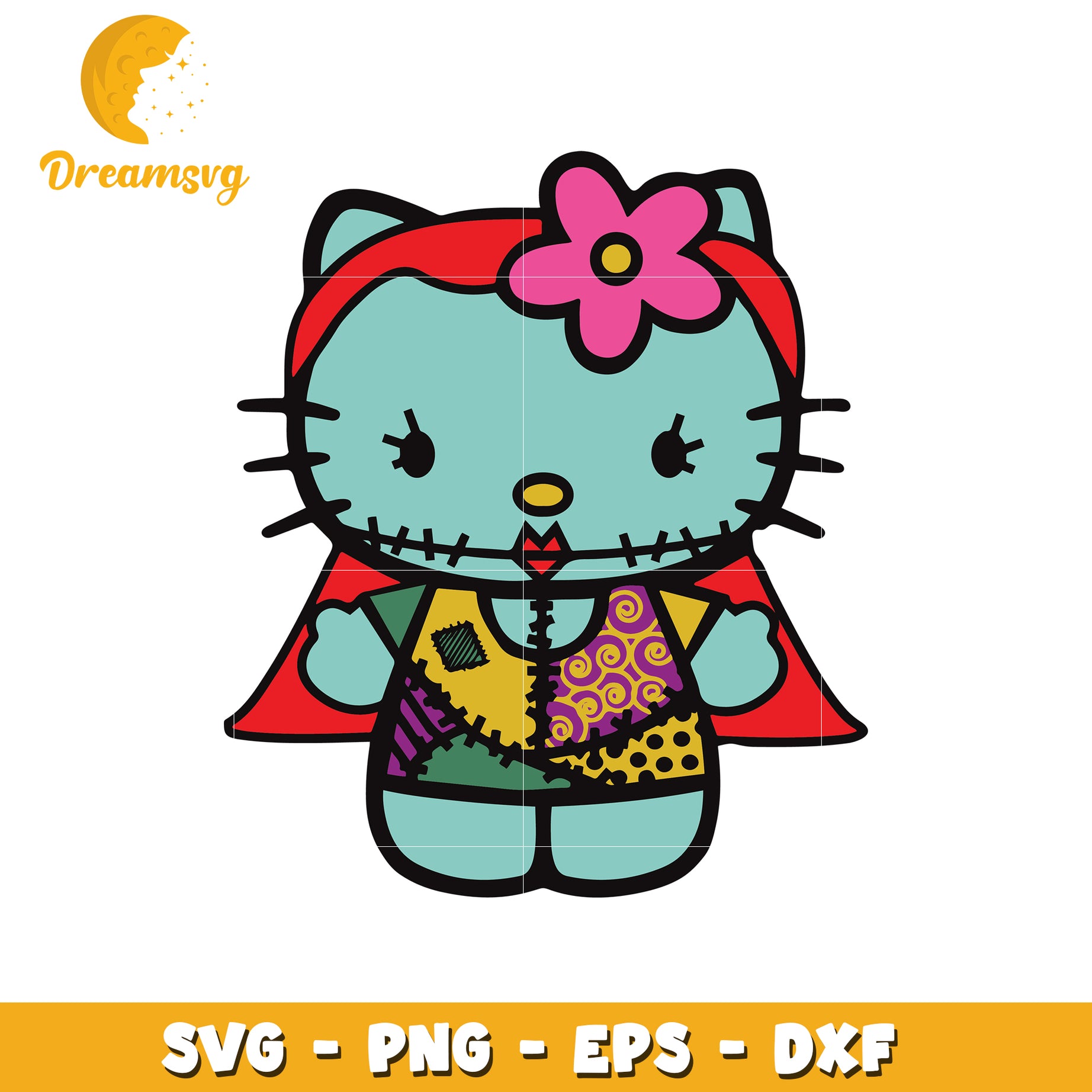 Sally Hello Kitty SVG Cut File