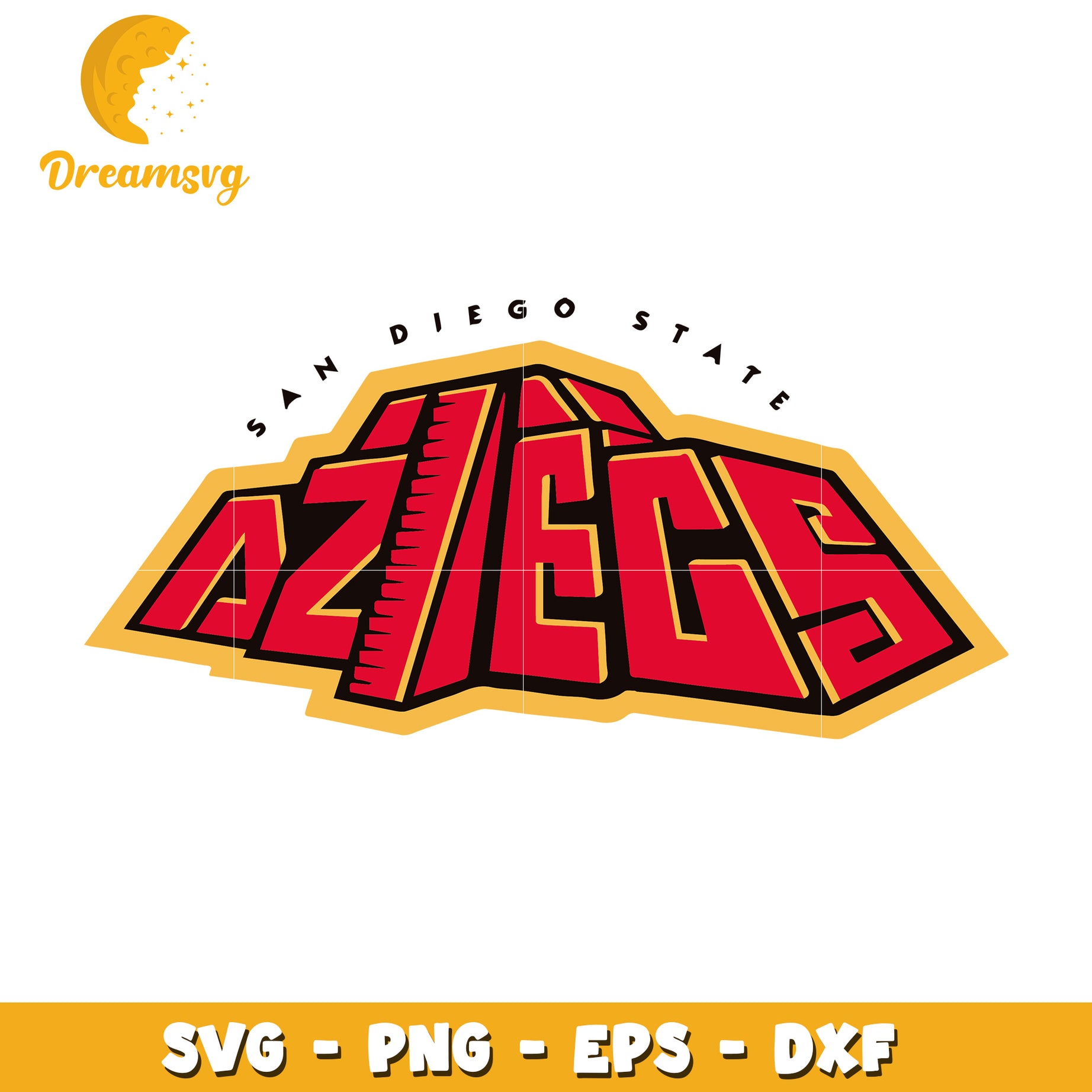 San Diego State Aztecs Logo SVG File for Creative Projects