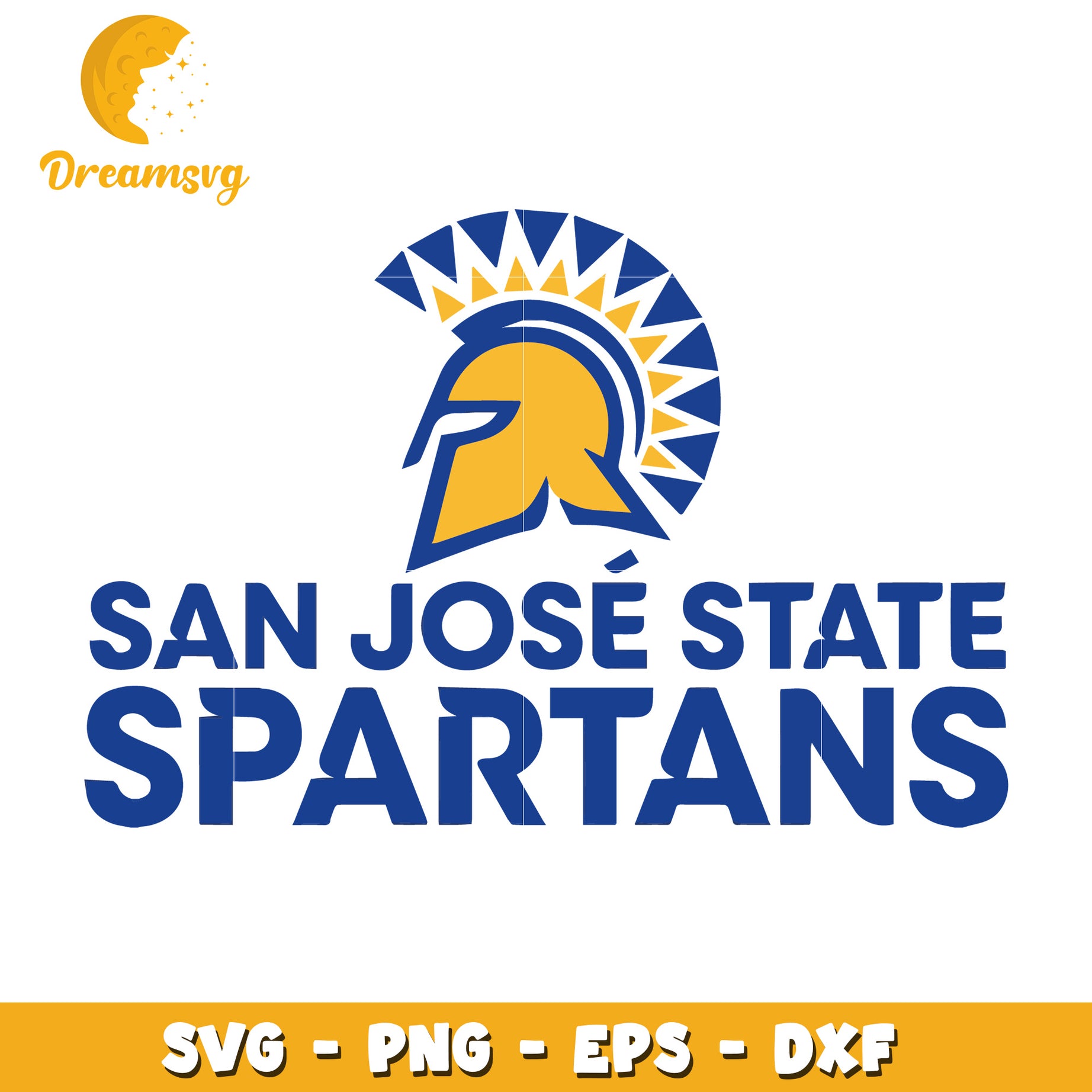 San Jose State Spartans Logo SVG Digital Download for Crafts