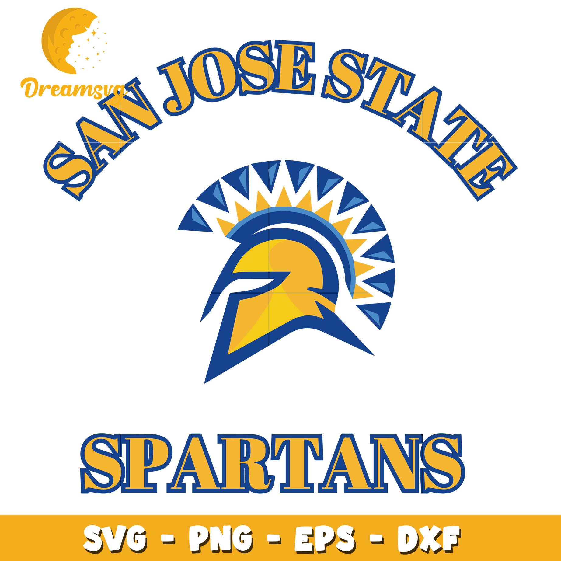 San Jose State Spartans SVG Digital Download for Crafting