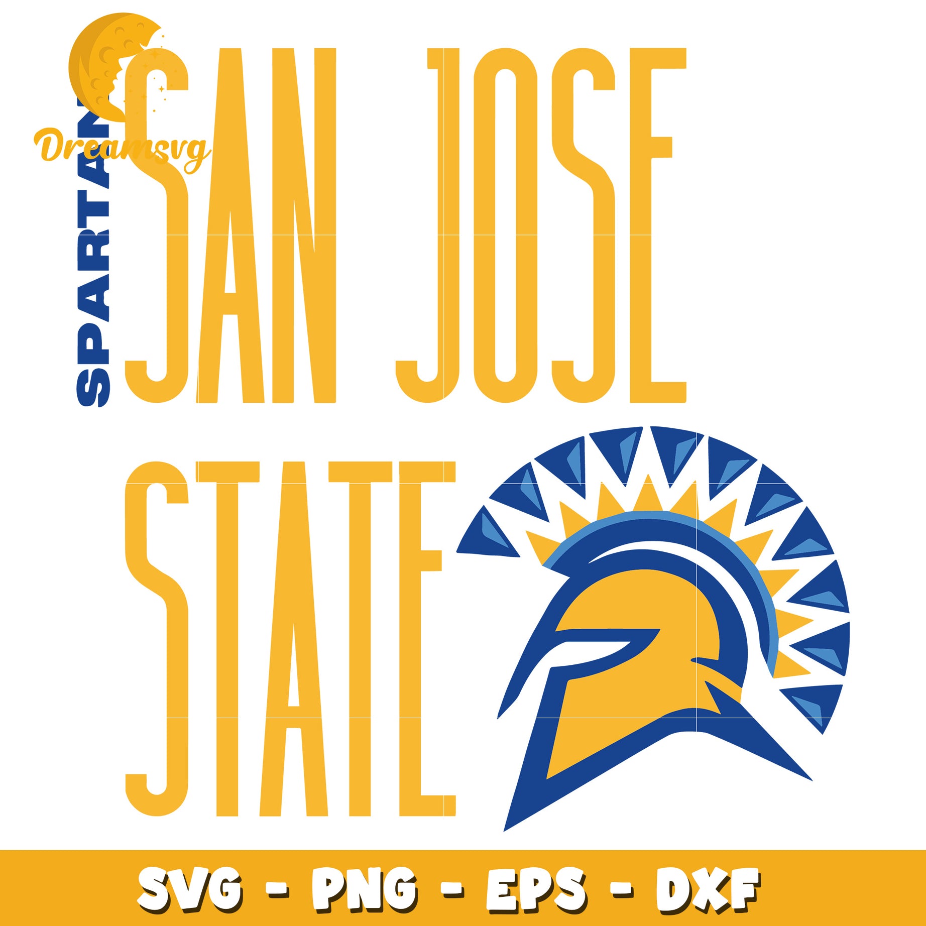 San Jose State Spartans SVG Files for Crafting and Design Use