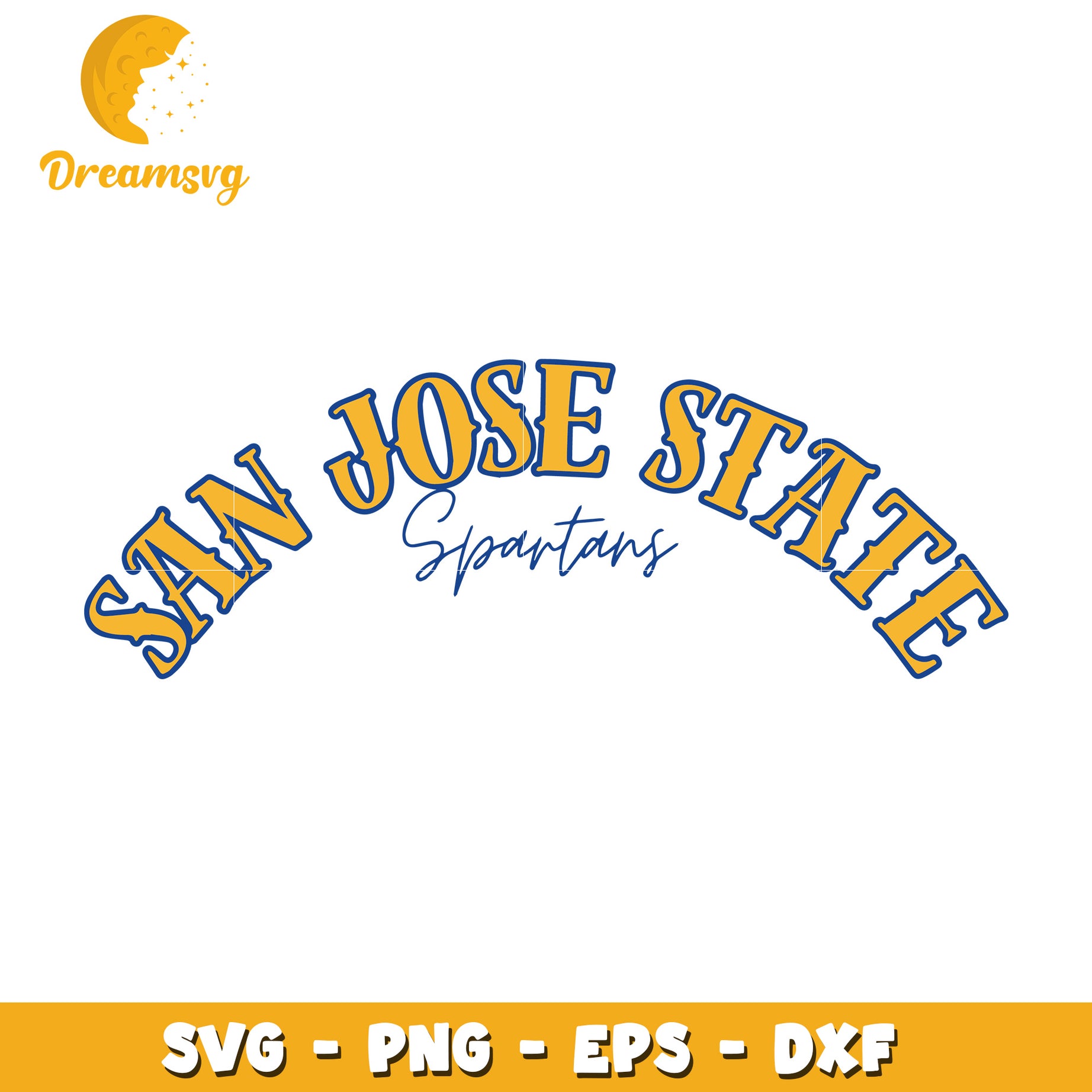 San Jose State Spartans SVG PNG EPS DXF