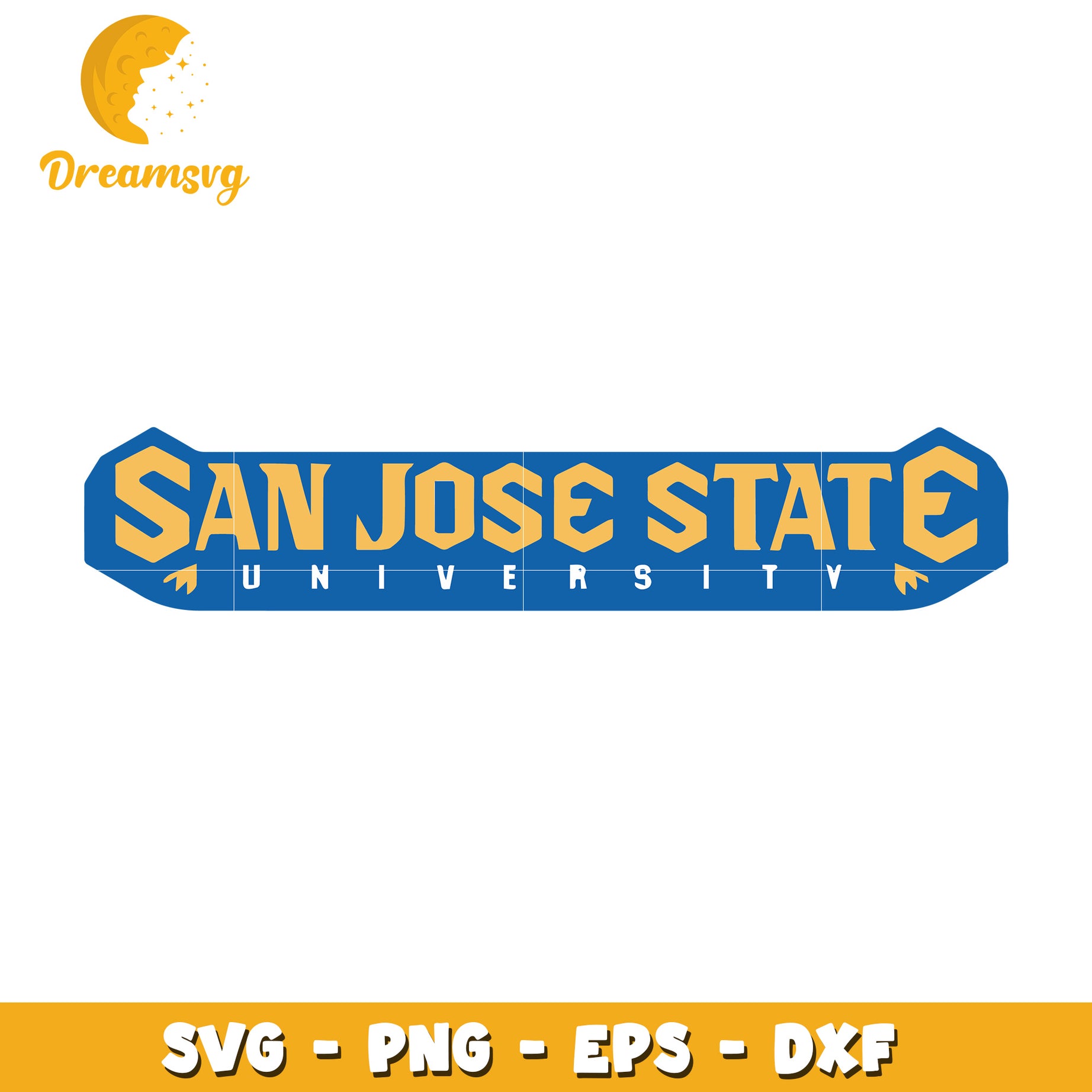 San Jose State University SVG PNG EPS DXF