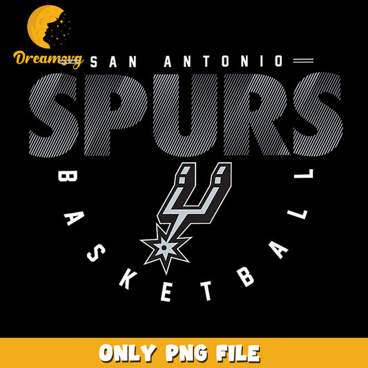 San Antonio Spurs Basketball Logo PNG, NBA Team Design, Sports PNG