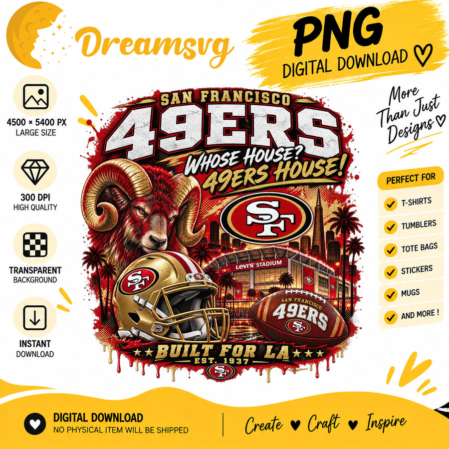San Francisco 49ers Whose House 49ers House NFL PNG