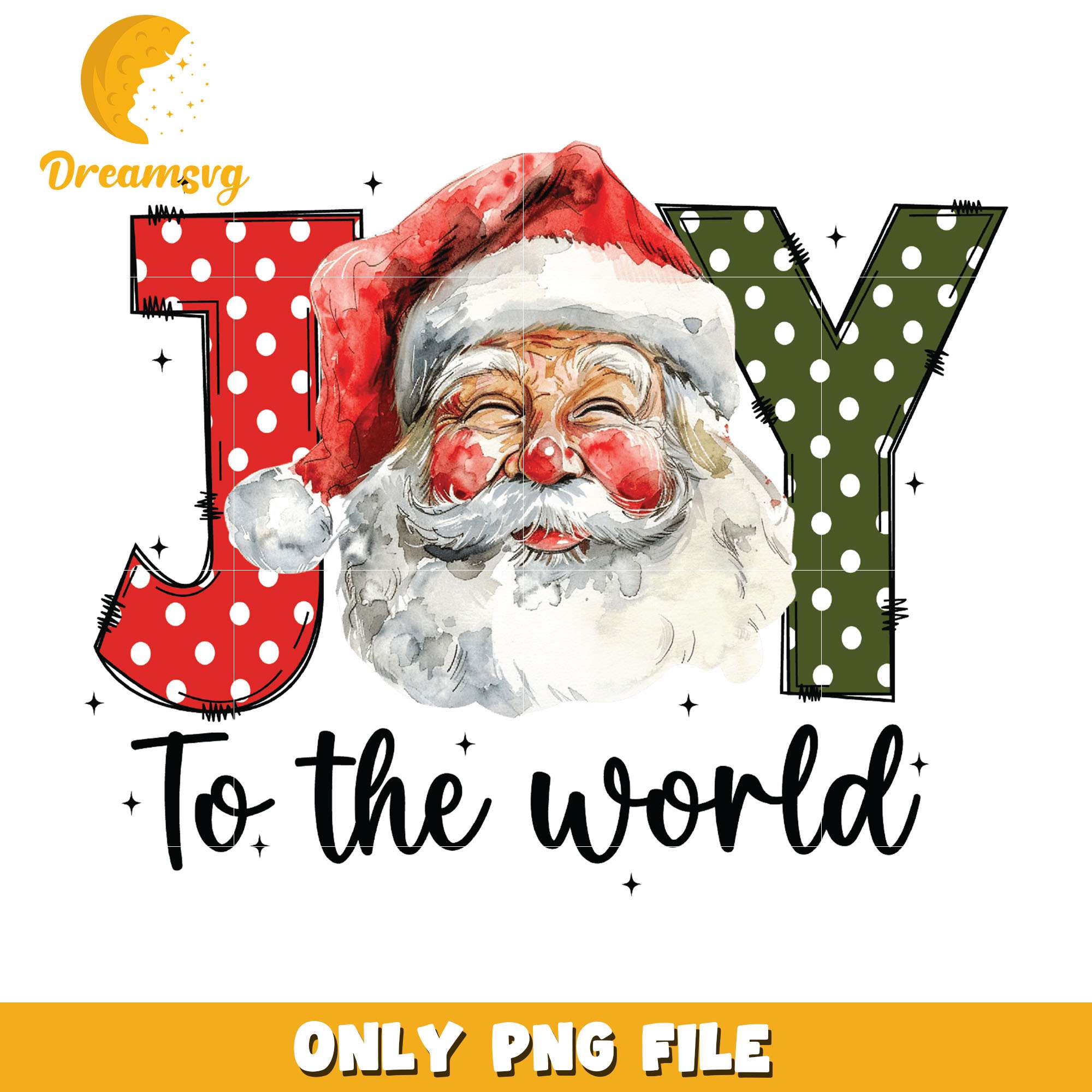Santa claus joy to the world png, christmas vibes png, christmas png