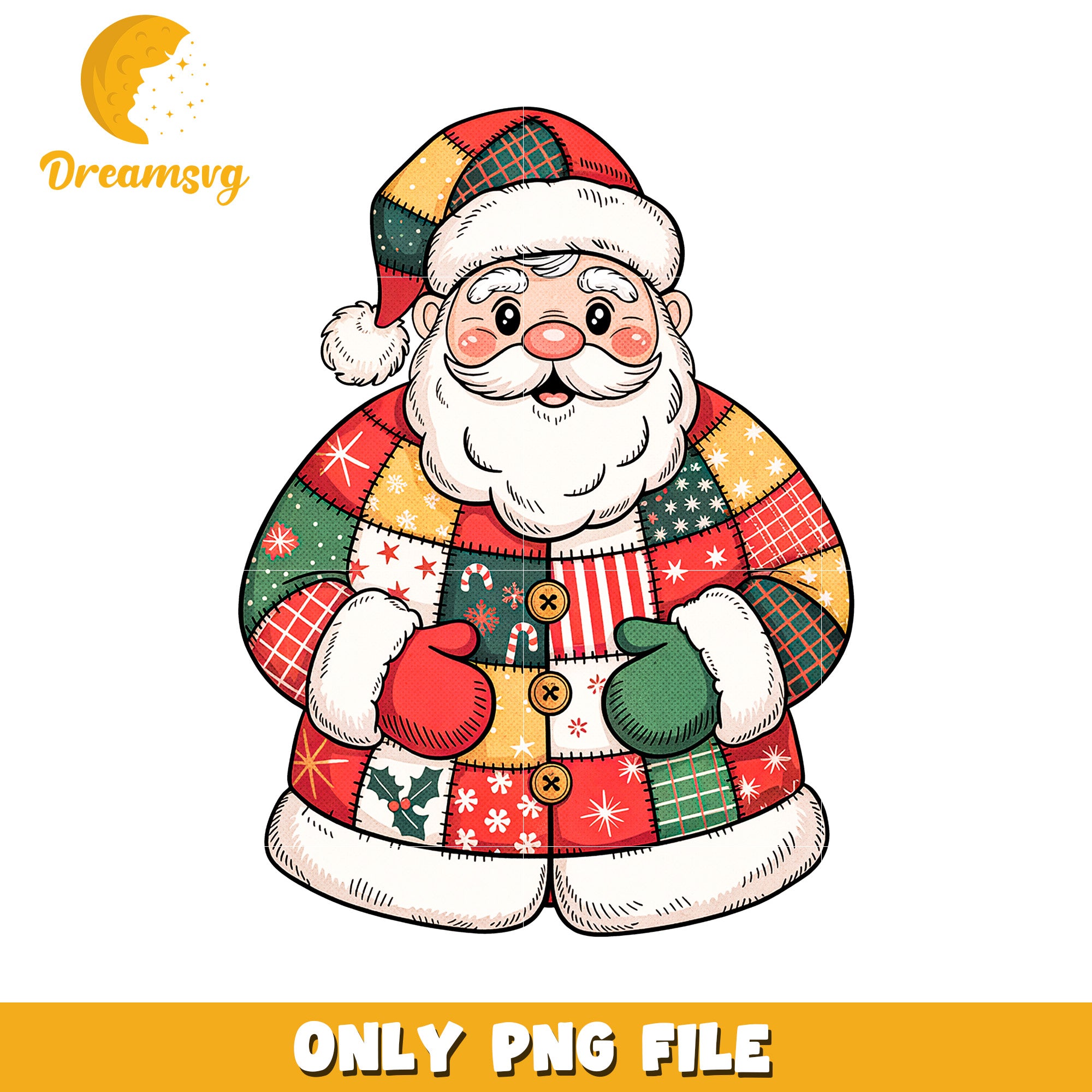 Santa claus design png, christmas png, christmas tree png
