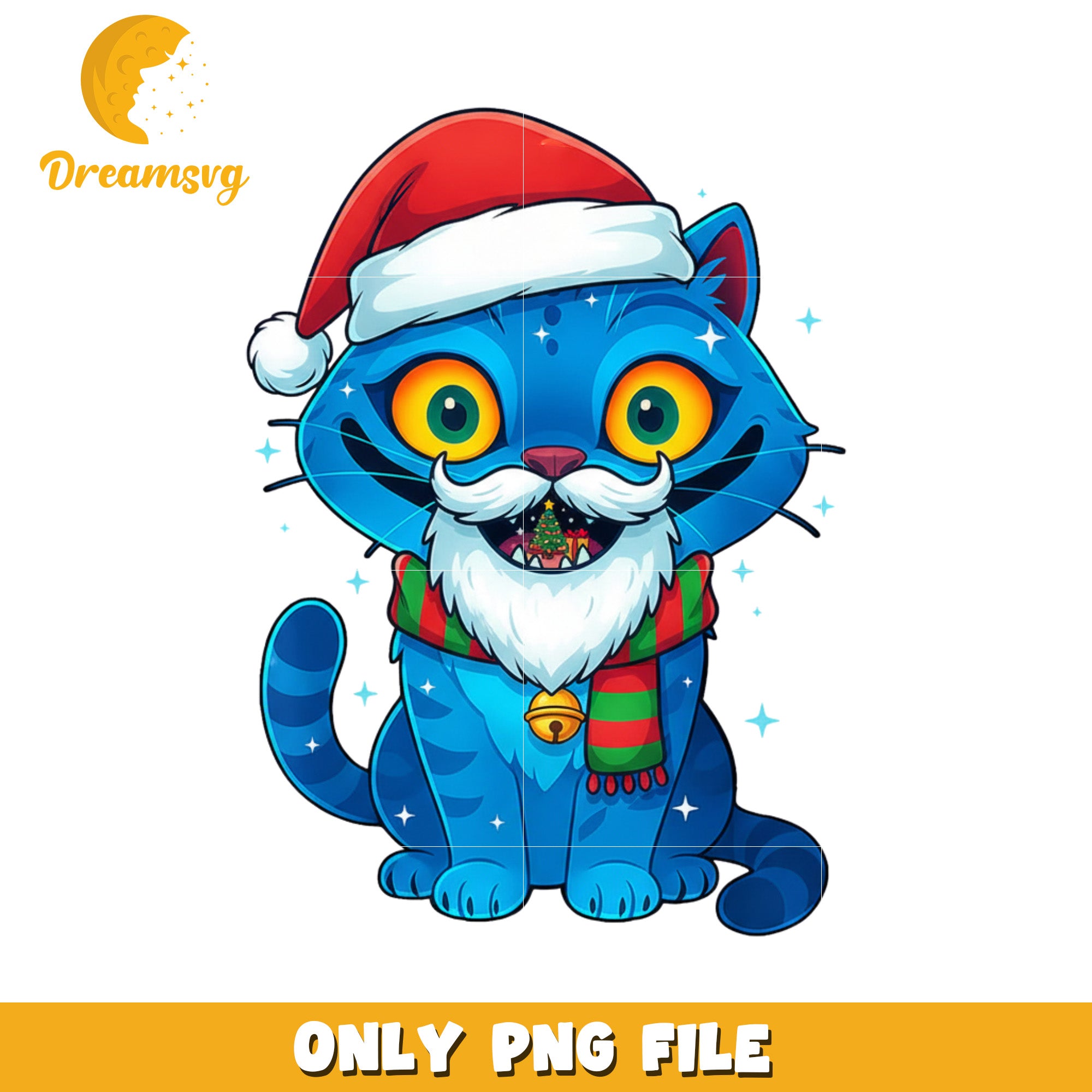 Santa derpy png, white christmas png, kpop huntrix png