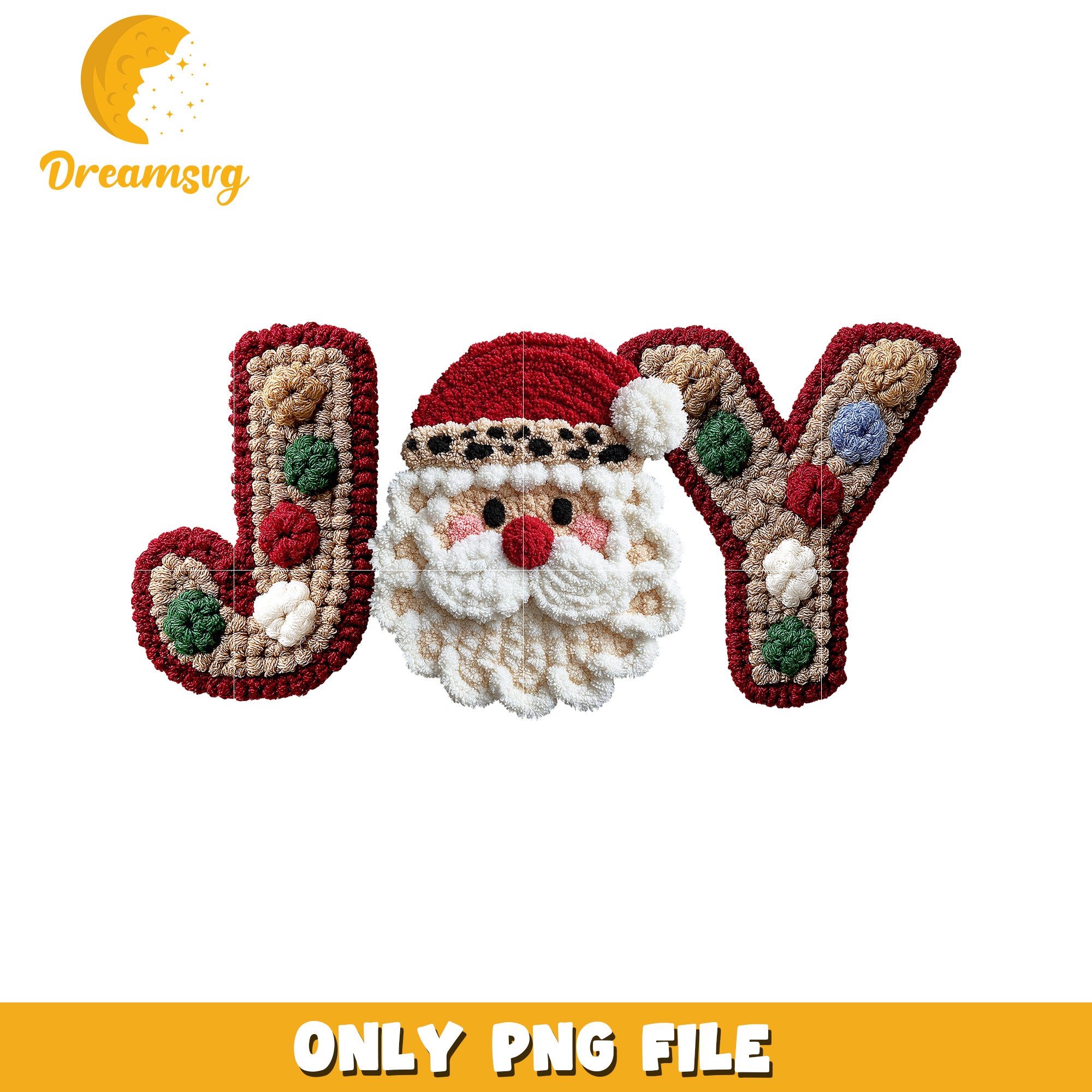 Santa joy png, christmas pajamas​ png, winter png