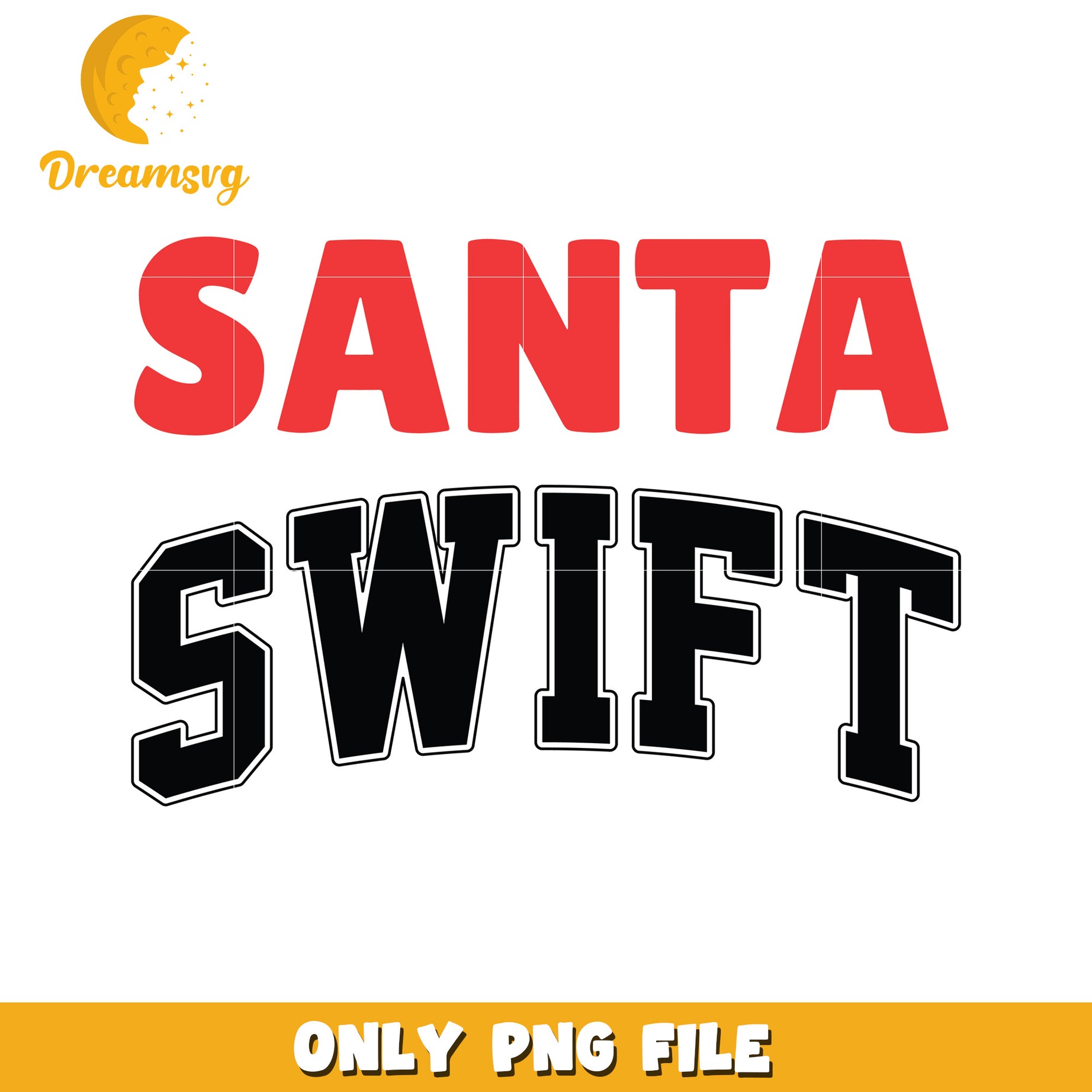 Santa swift font design png, taylor swift png, font design png