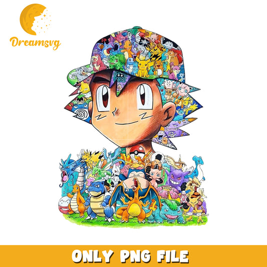 Satoshi design by pokemons png, pokemon png, pokemon logo png