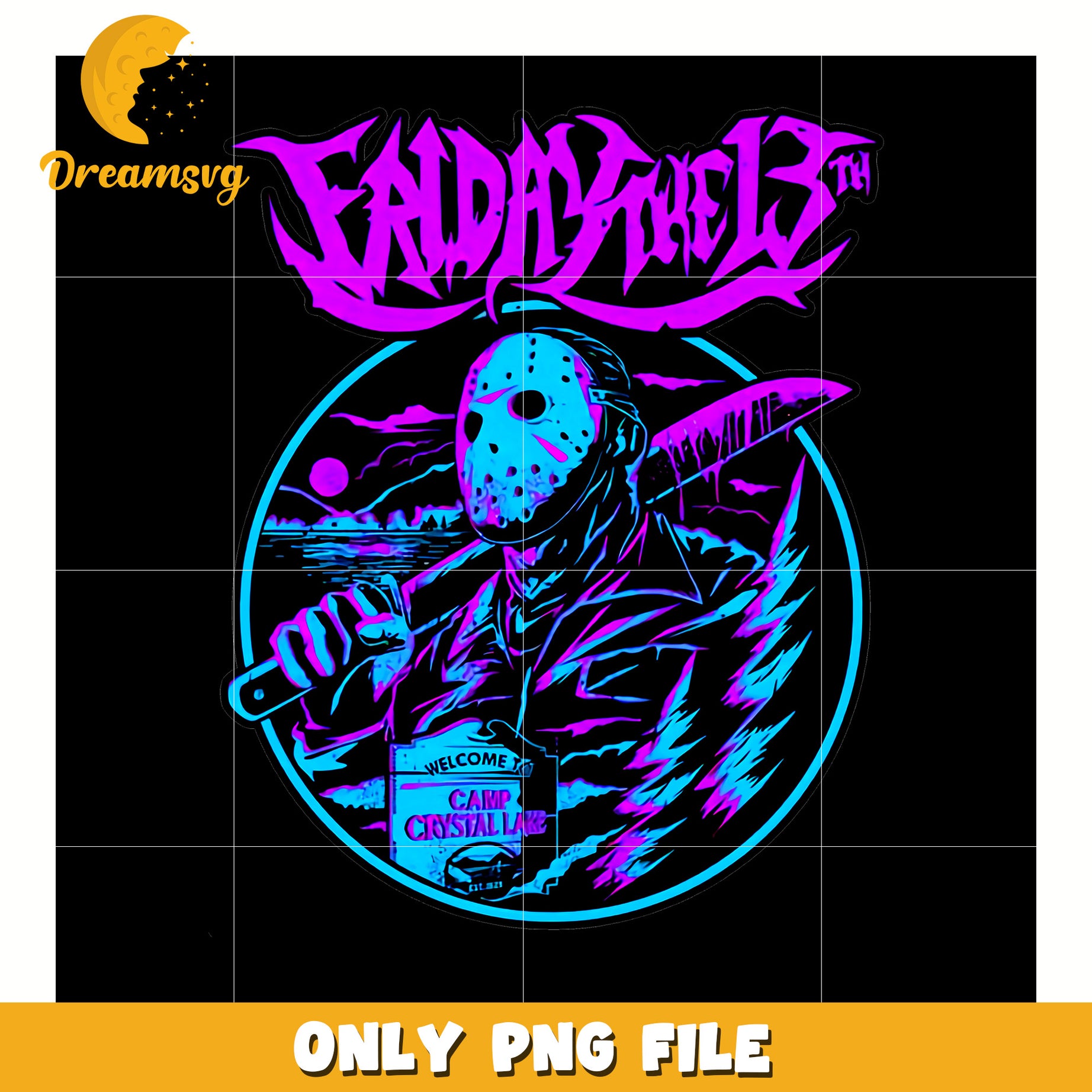 Scary design of jason png, halloween decor png, halloween characters png