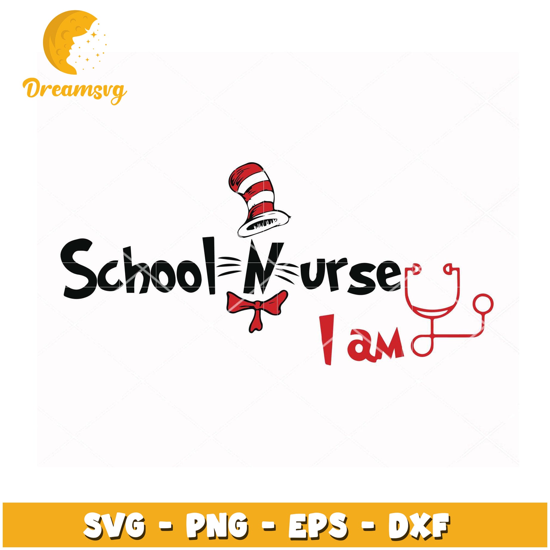 School Nurse SVG Cut File