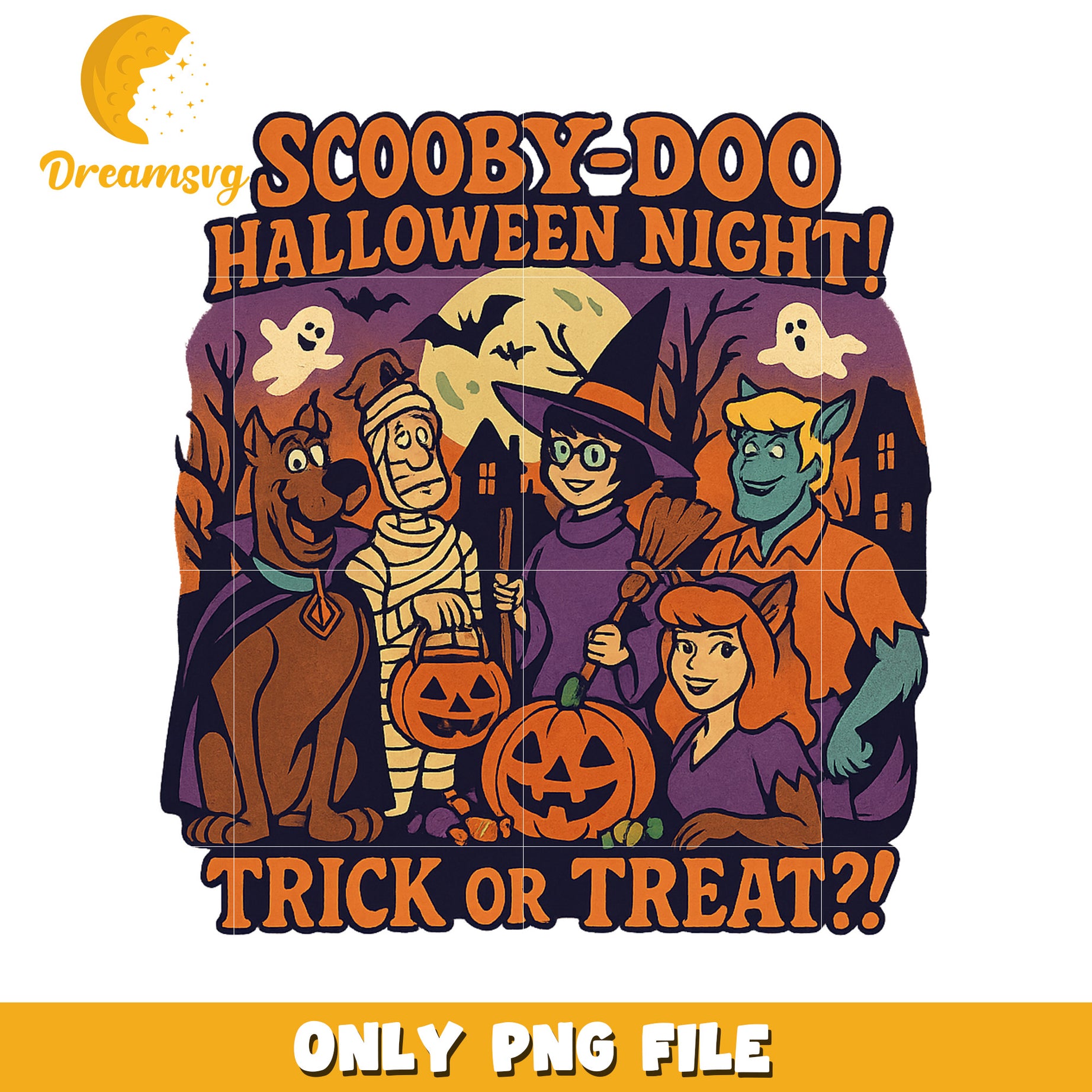 Scoby doo halloween night png, halloween cartoon png, halloween characters png