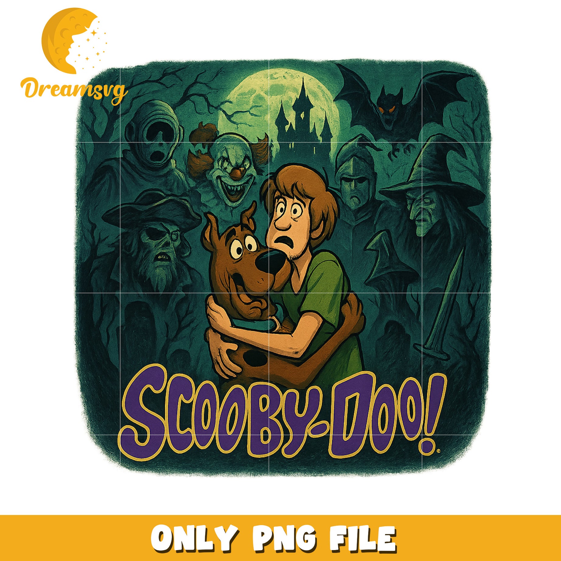 Scooby and shaggy png, scary scooby doo png, halloween scooby doo png