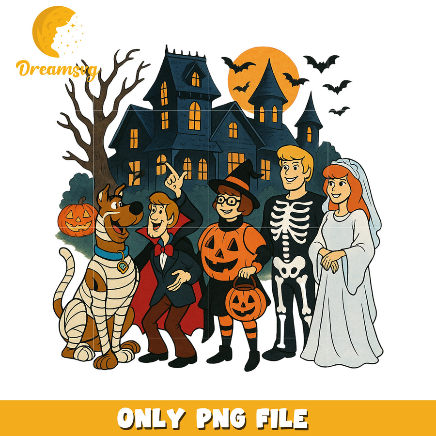 Scooby doo characters png, scary scooby doo png, halloween scooby doo png