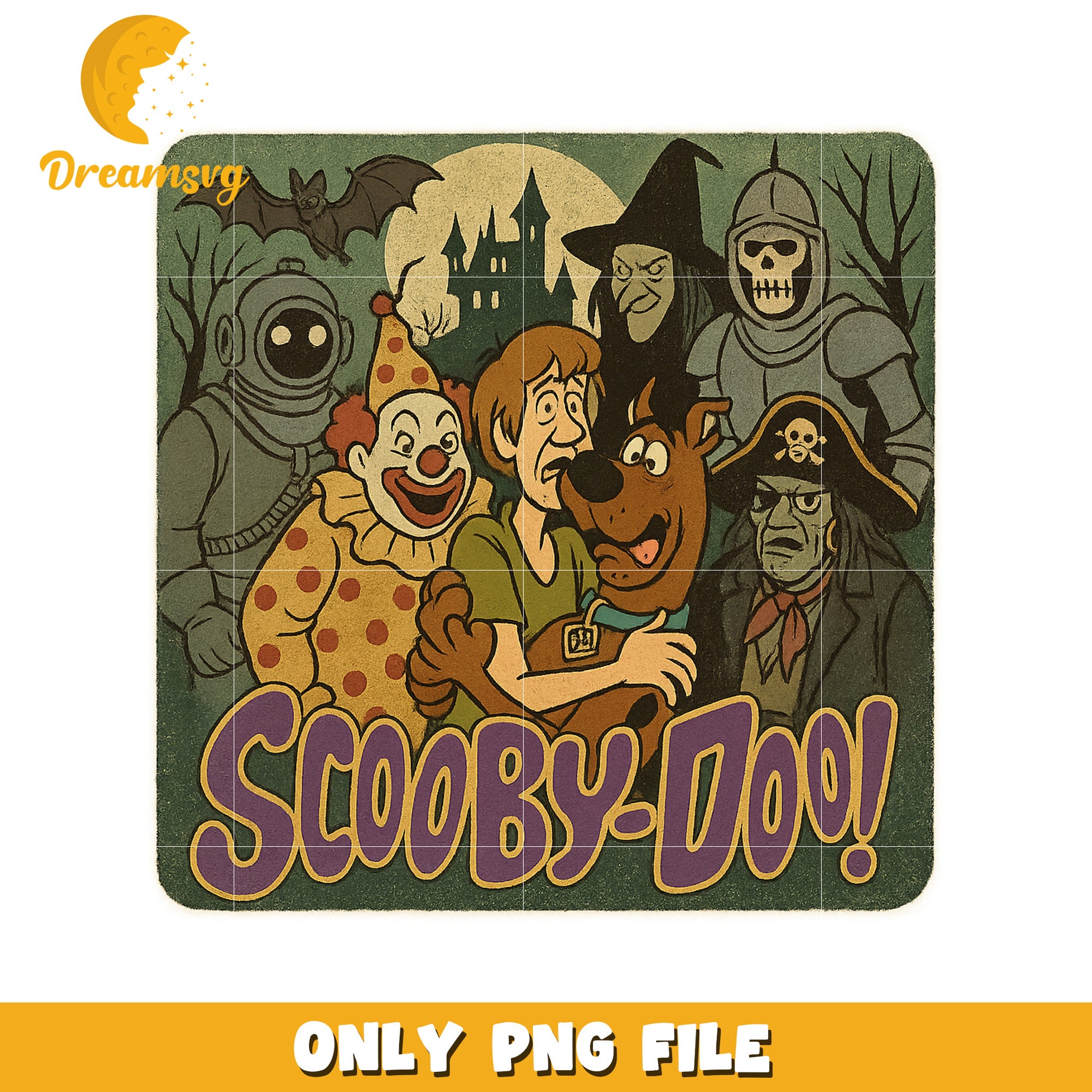Scooby doo creapy png, scary scooby doo png, halloween scooby doo png