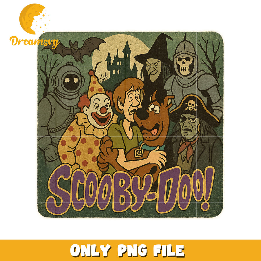 Scooby doo creapy png, scary scooby doo png, halloween scooby doo png