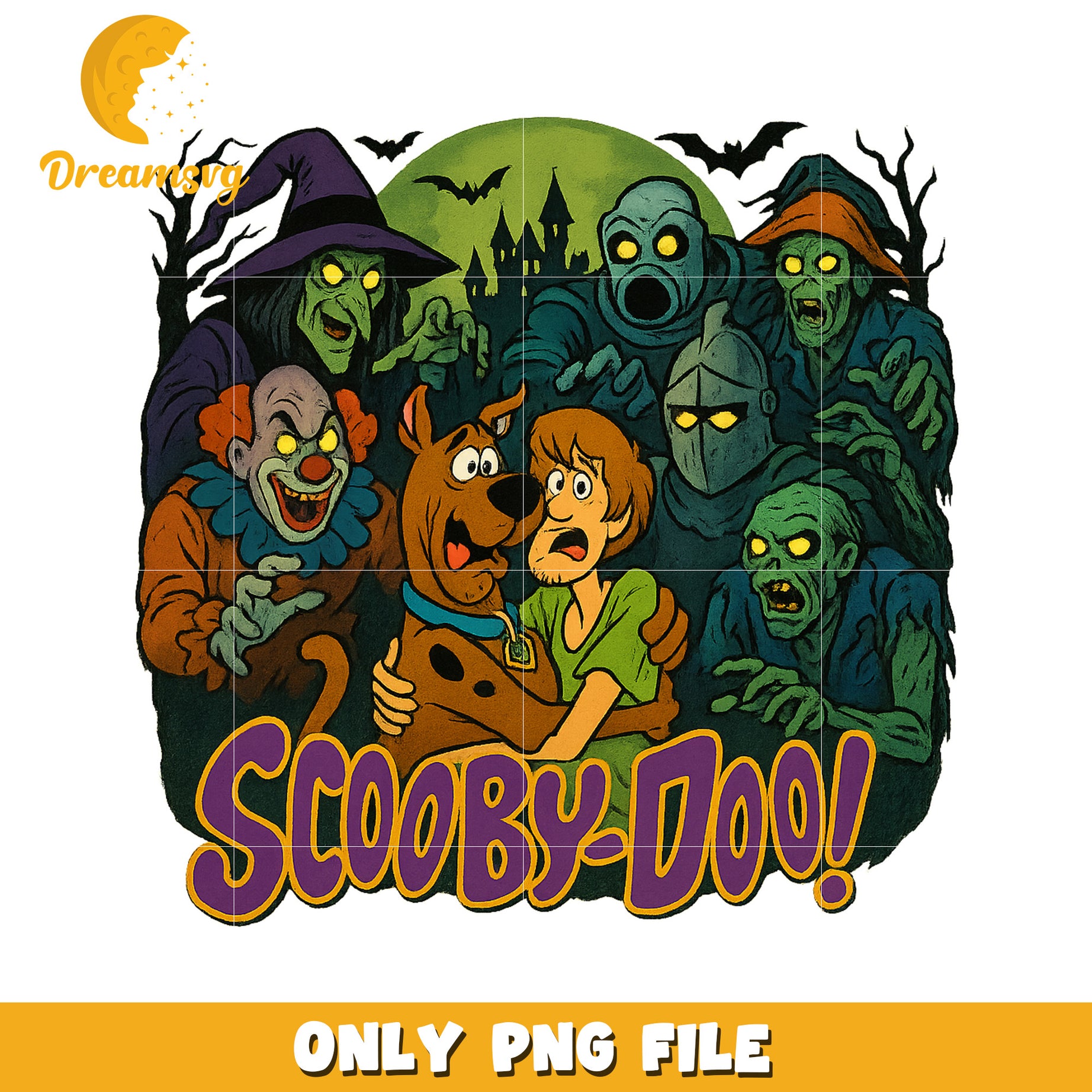 Scooby doo png, scary scooby doo png, halloween scooby doo png