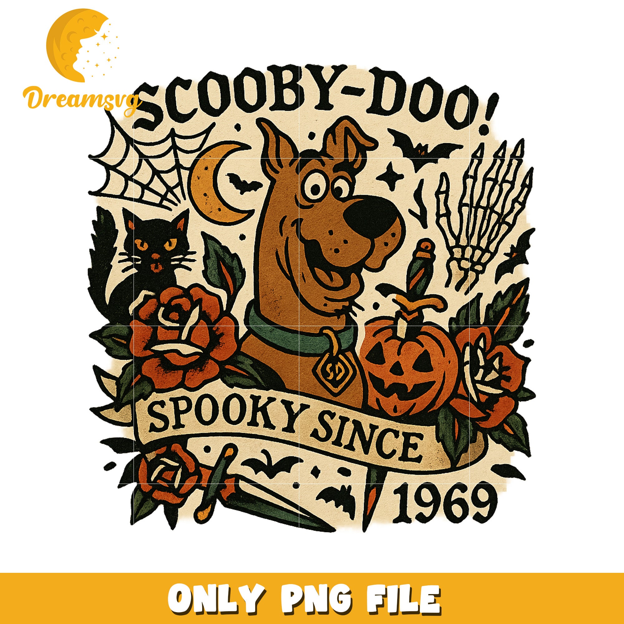Scooby doo spooky png, scary scooby doo png, halloween scooby doo png