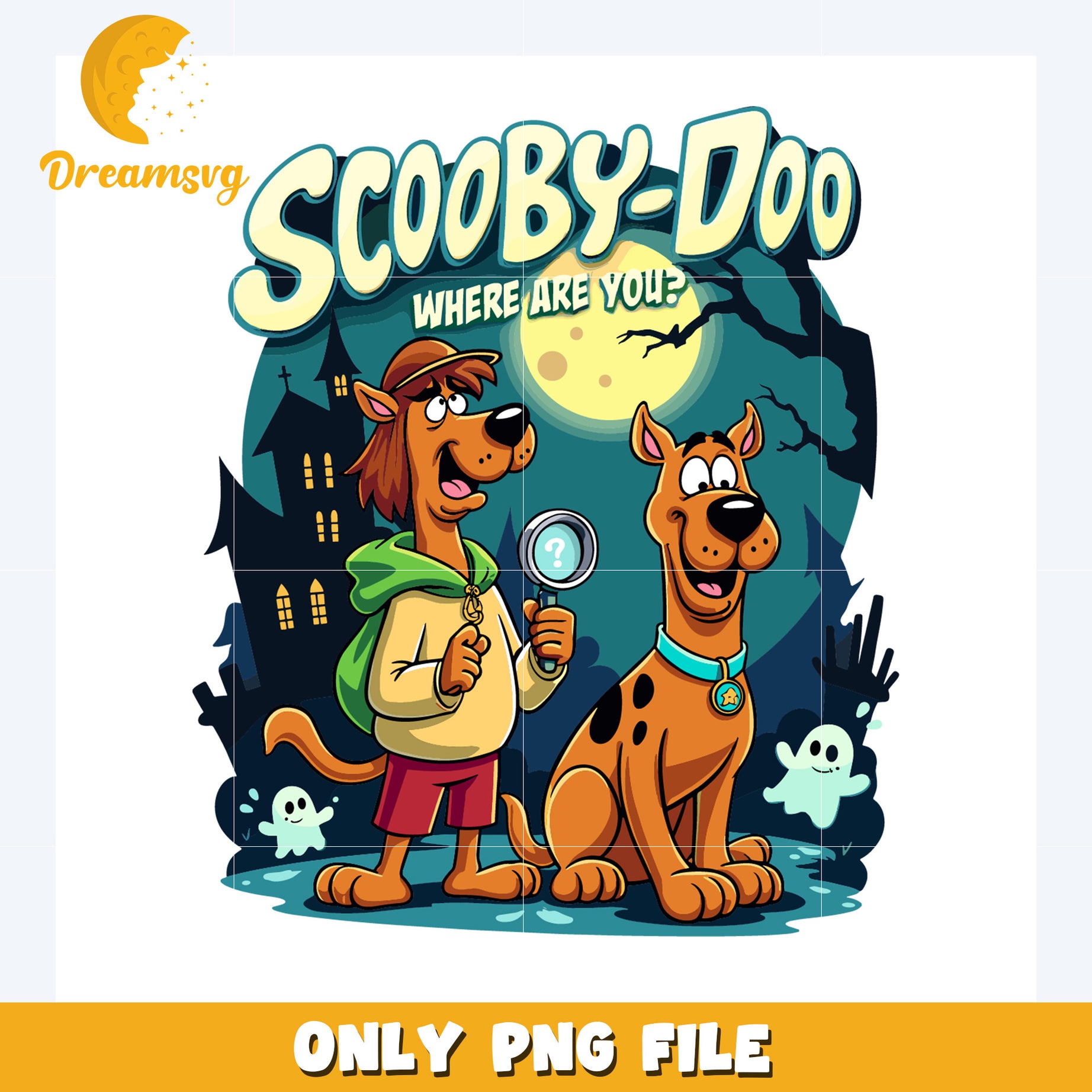Scooby doo where are you png, scooby doo png, spooky and funny png