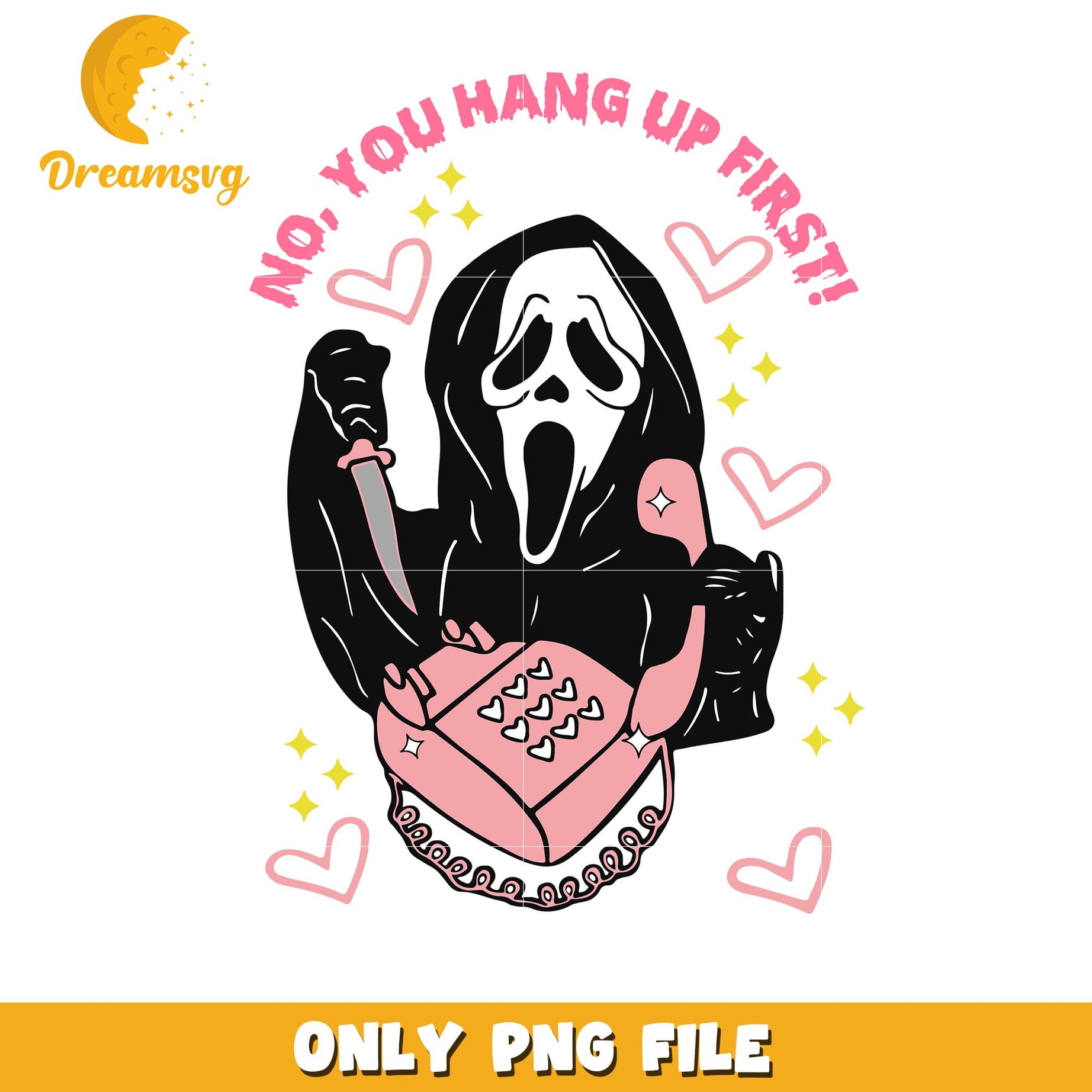 Screamface you hang up first halloween png, Horror movies killers png