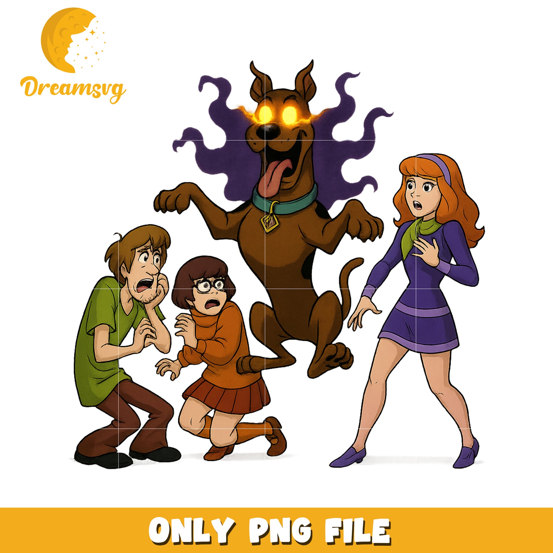 Screepy scooby doo png, scary scooby doo png, halloween scooby doo png